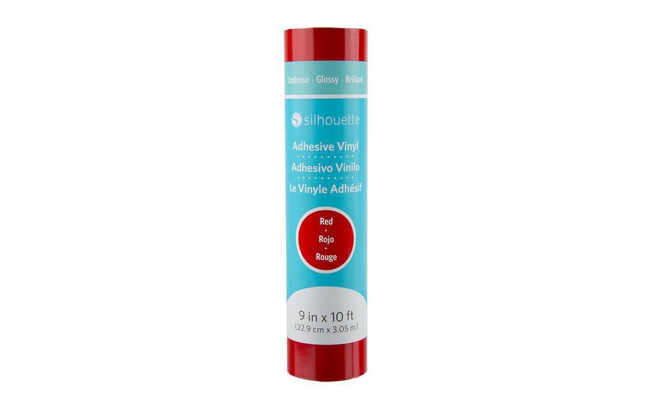 Silhouette Vinylfolie Glossy 22.9 cm Rot