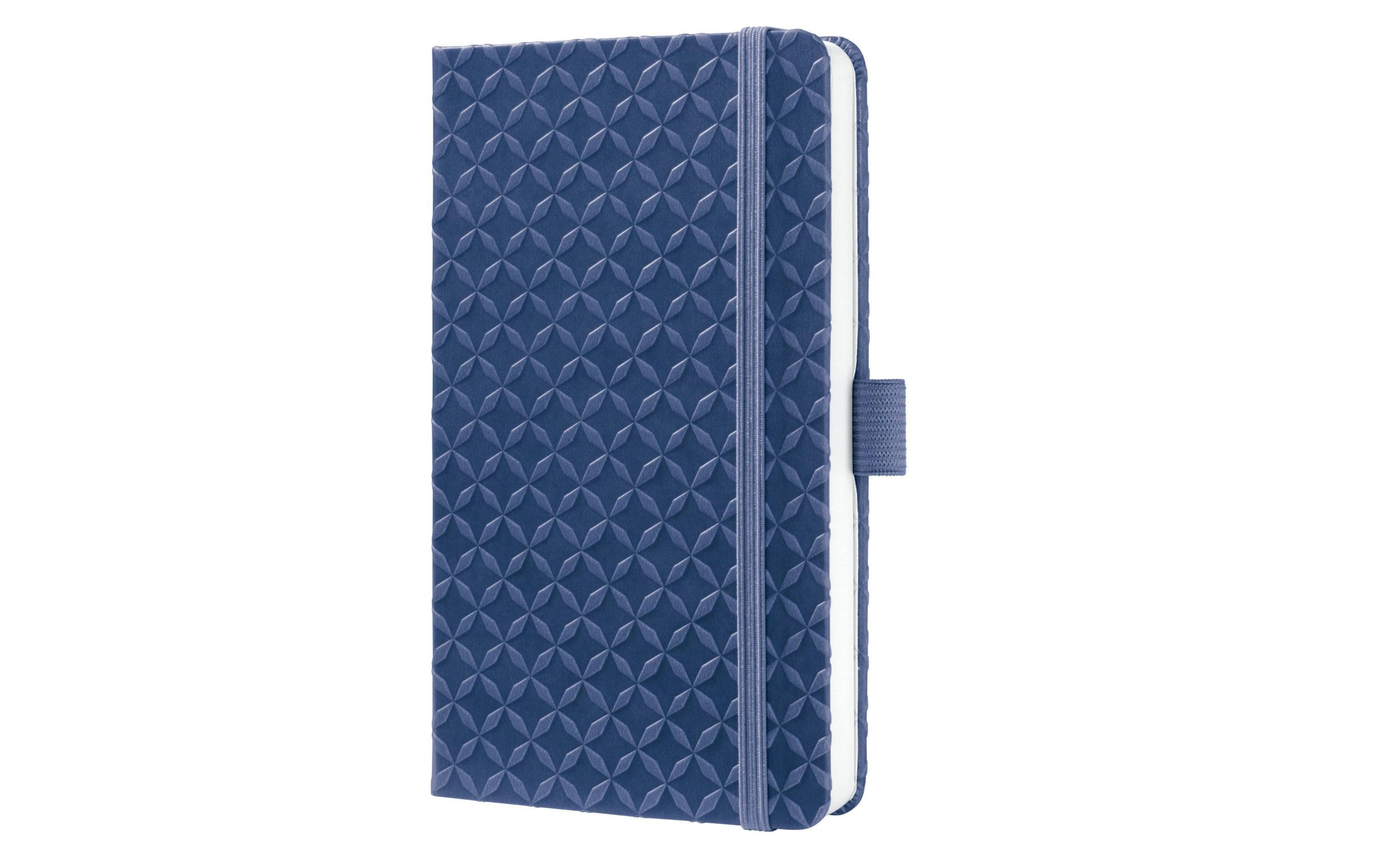 Jolie Notizbuch JN100 A6, Liniert, Blau