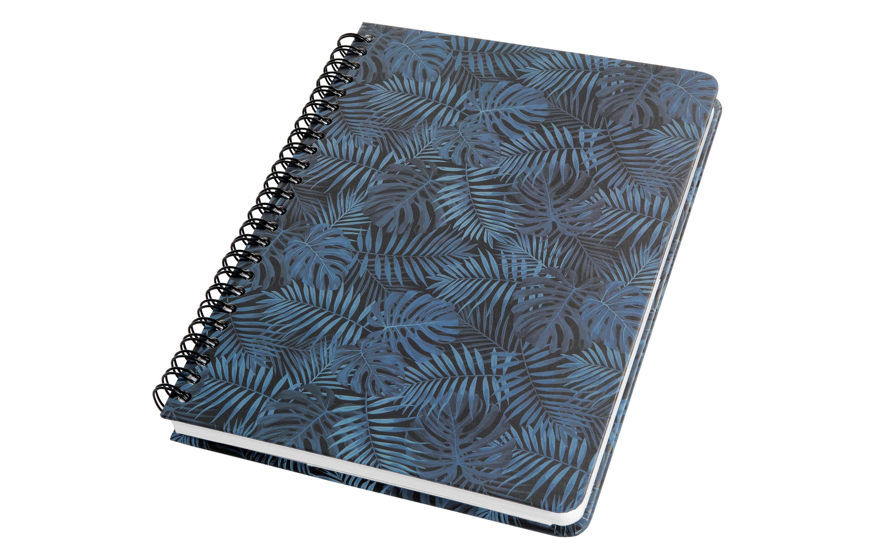 Jolie Notizbuch Mystic Jungle A5, Dot, Blau/Schwarz
