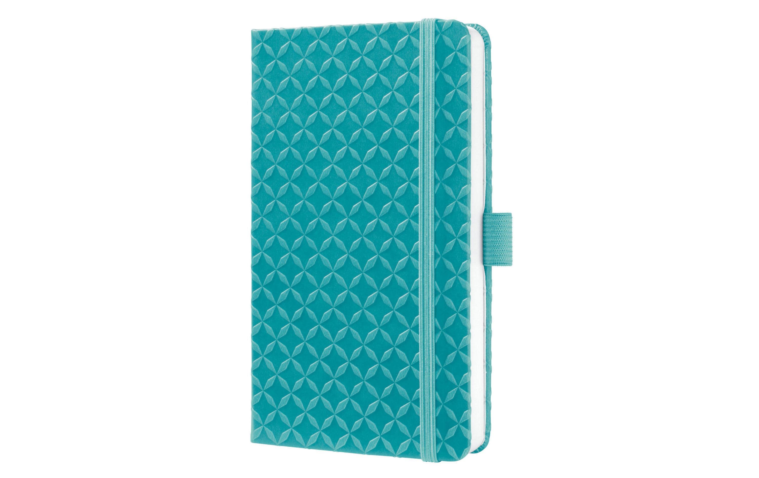 Jolie Notizbuch JN102 A6, Liniert, Aqua