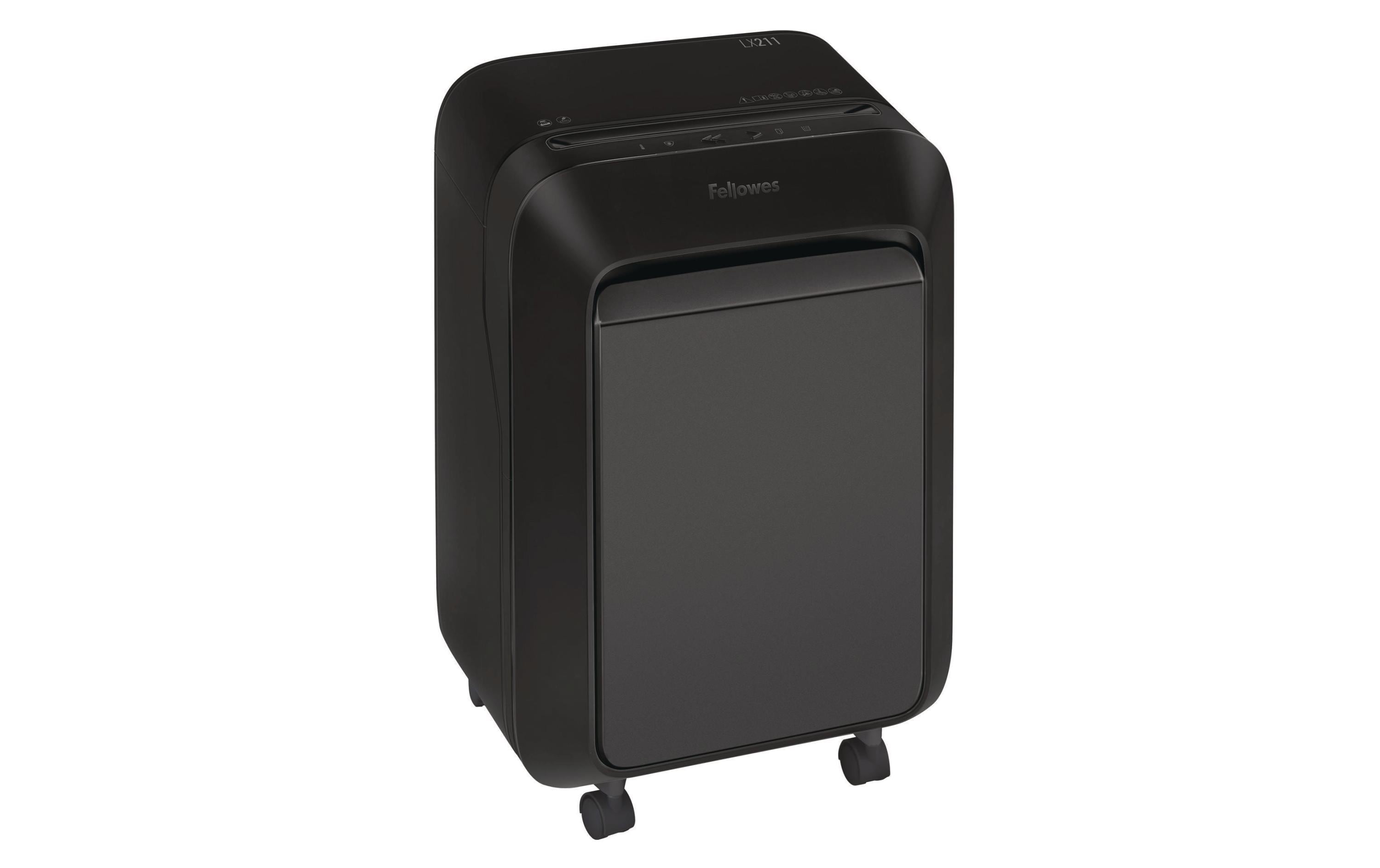 Fellowes Aktenvernichter LX211 P-5, 15 Seiten, Schwarz