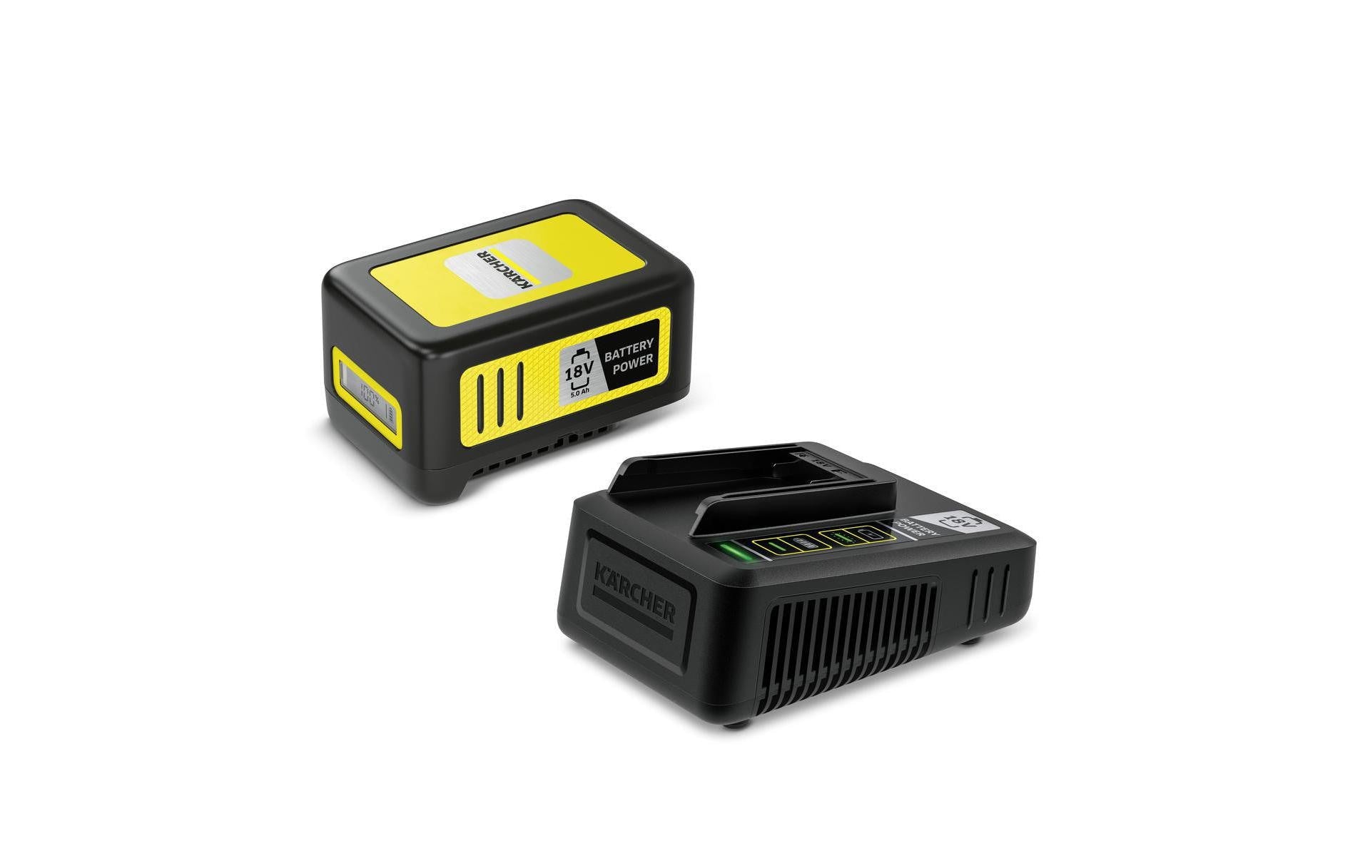 Kärcher Professional Akku und Ladegerät Battery Power 18 V/5.0 Ah Starter Kit