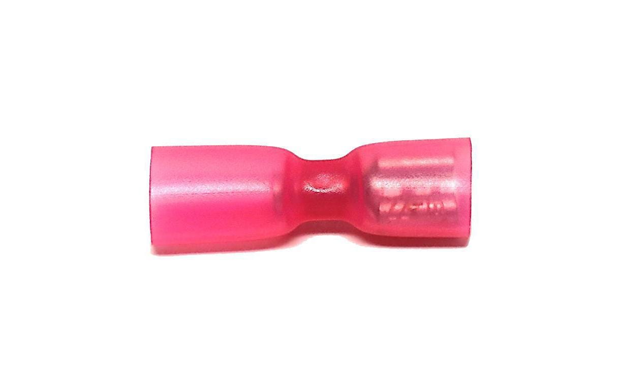 EP Flachsteckhülsen WP 6.3 x 0.8 mm, weiblich, Rot, 10 Stk.