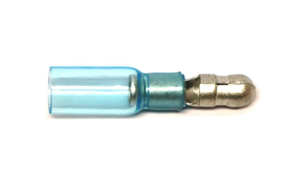 EP Rundstecker WP 5 mm, männlich, Blau, 10 Stk.