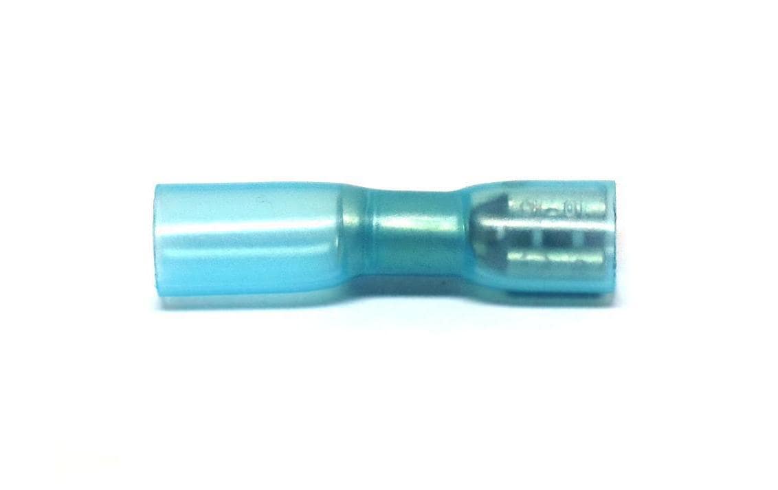 EP Flachsteckhülsen WP 4.8 x 0.8 mm, weiblich, Blau, 10 Stk.