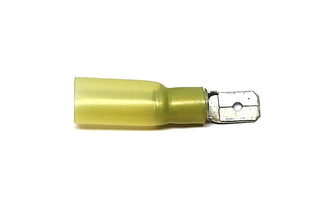 EP Flachstecker WP 6.3 x 0.8 mm, männlich, Gelb, 10 Stk.