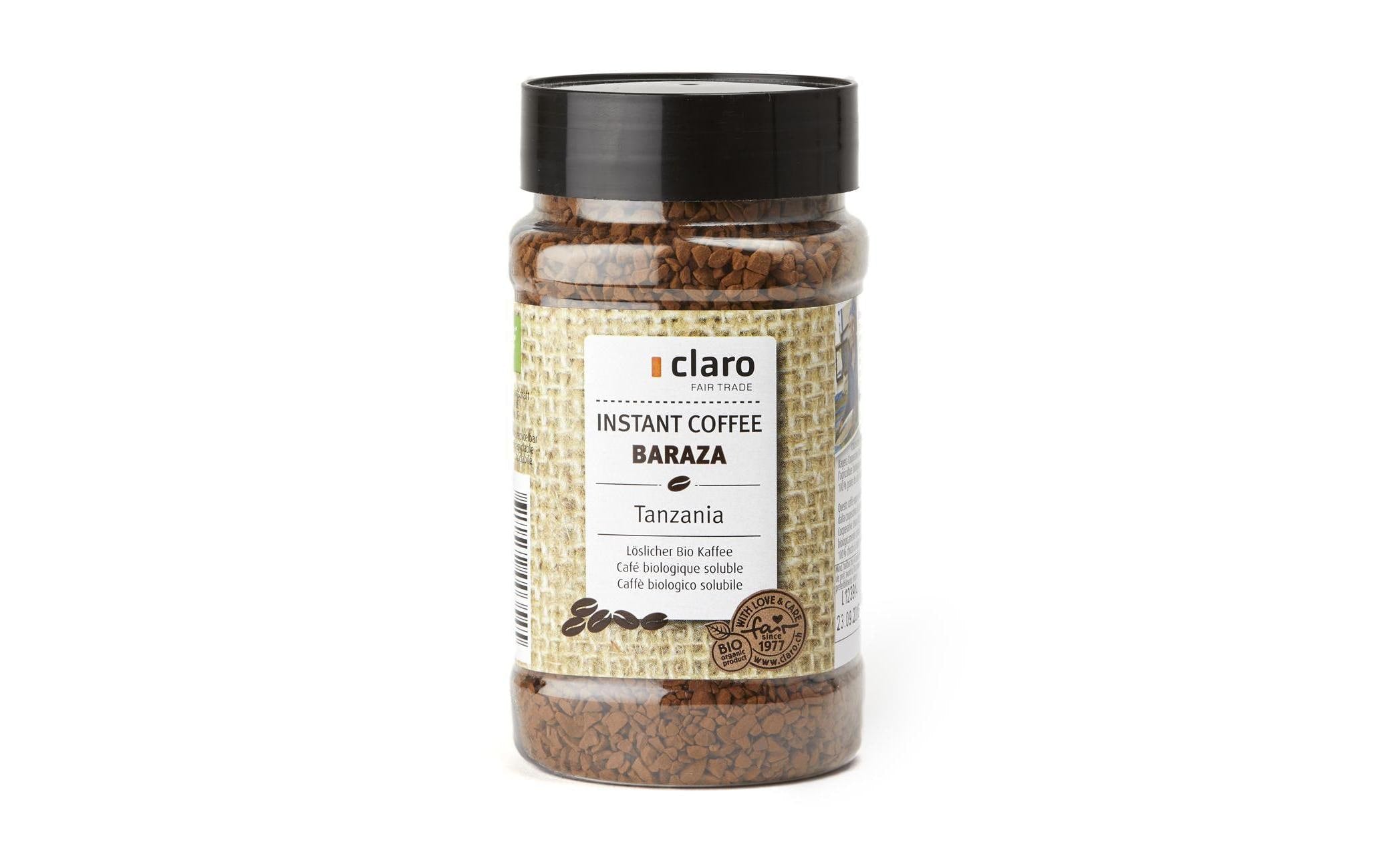 Claro Instant Kaffee Bio Baraza 100 g