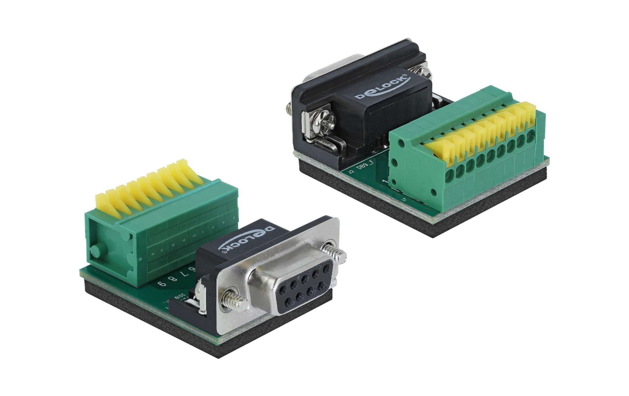 Delock Adapter Sub-D 9 Pin F Terminalblock 9 Pin 0 m