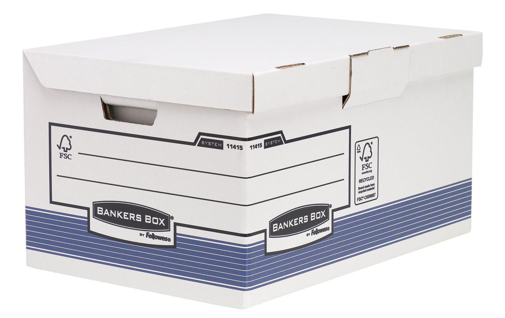 Fellowes Aufbewahrungsbox Bankersbox 31 x 39 x 56  cm 10 Stück