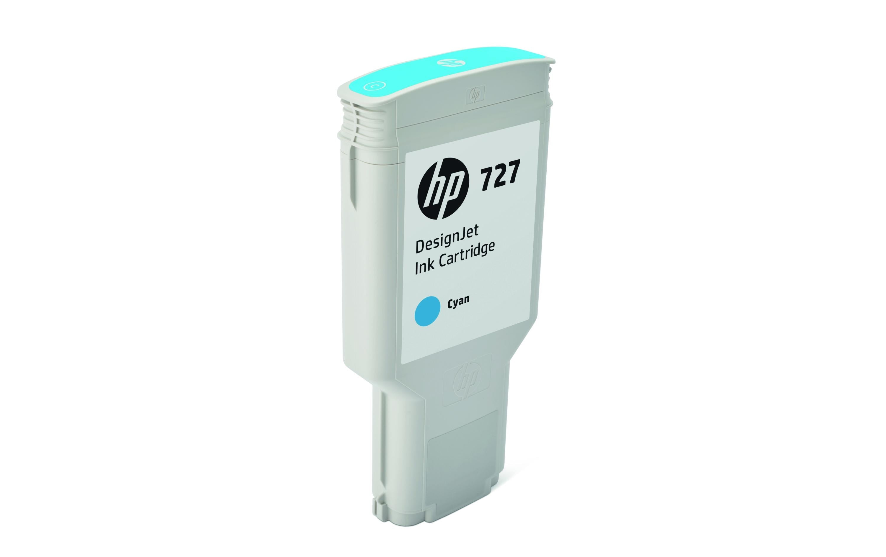 HP Tinte Nr. 727 (F9J76A) Cyan