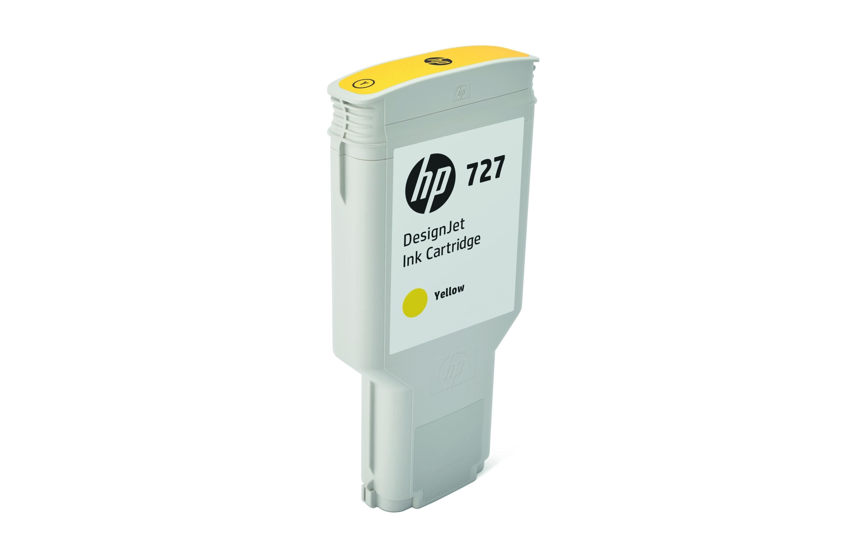 HP Tinte Nr. 727 (F9J78A) Yellow