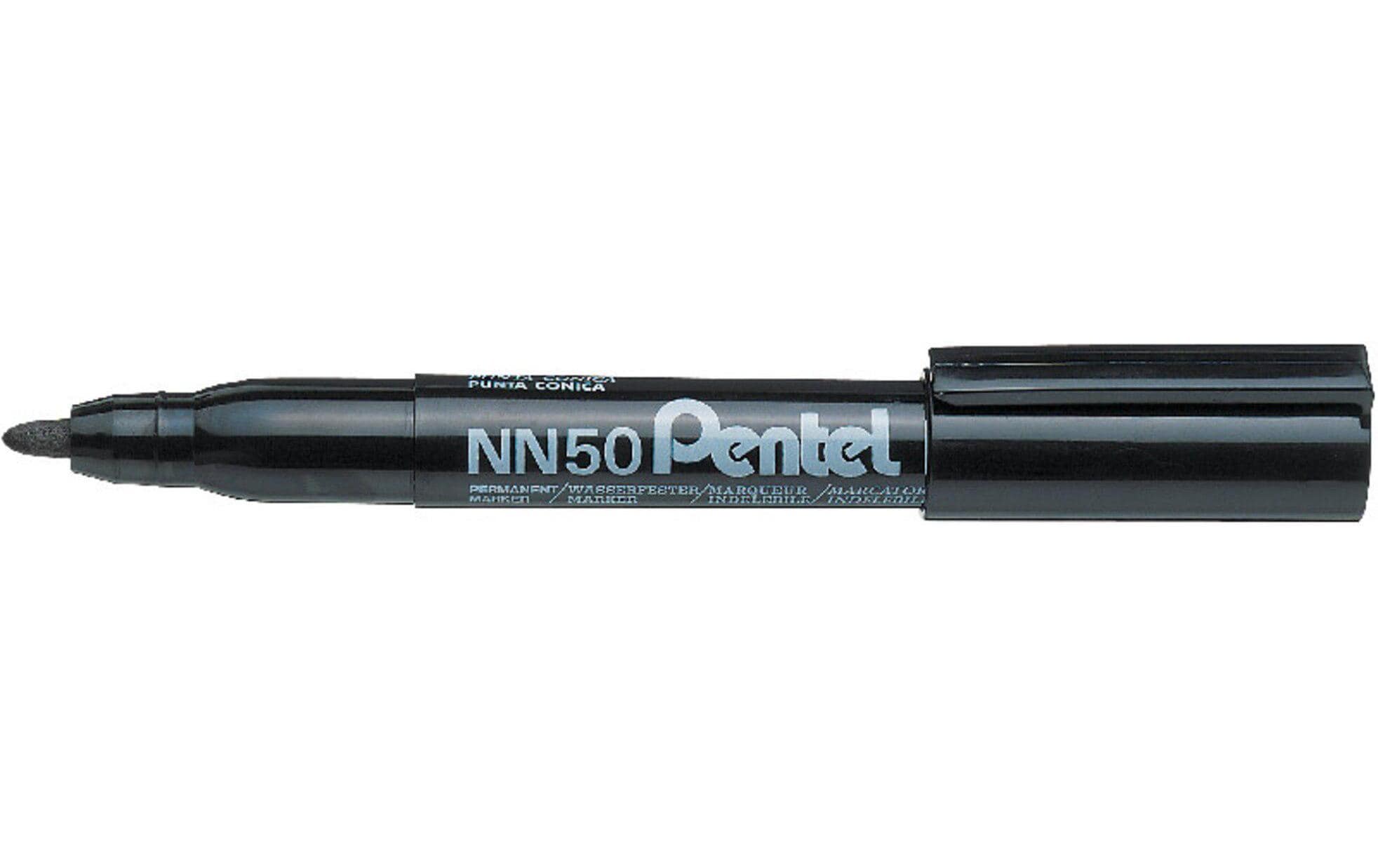 pentel Permanent-Marker Green-Label NN50 Schwarz