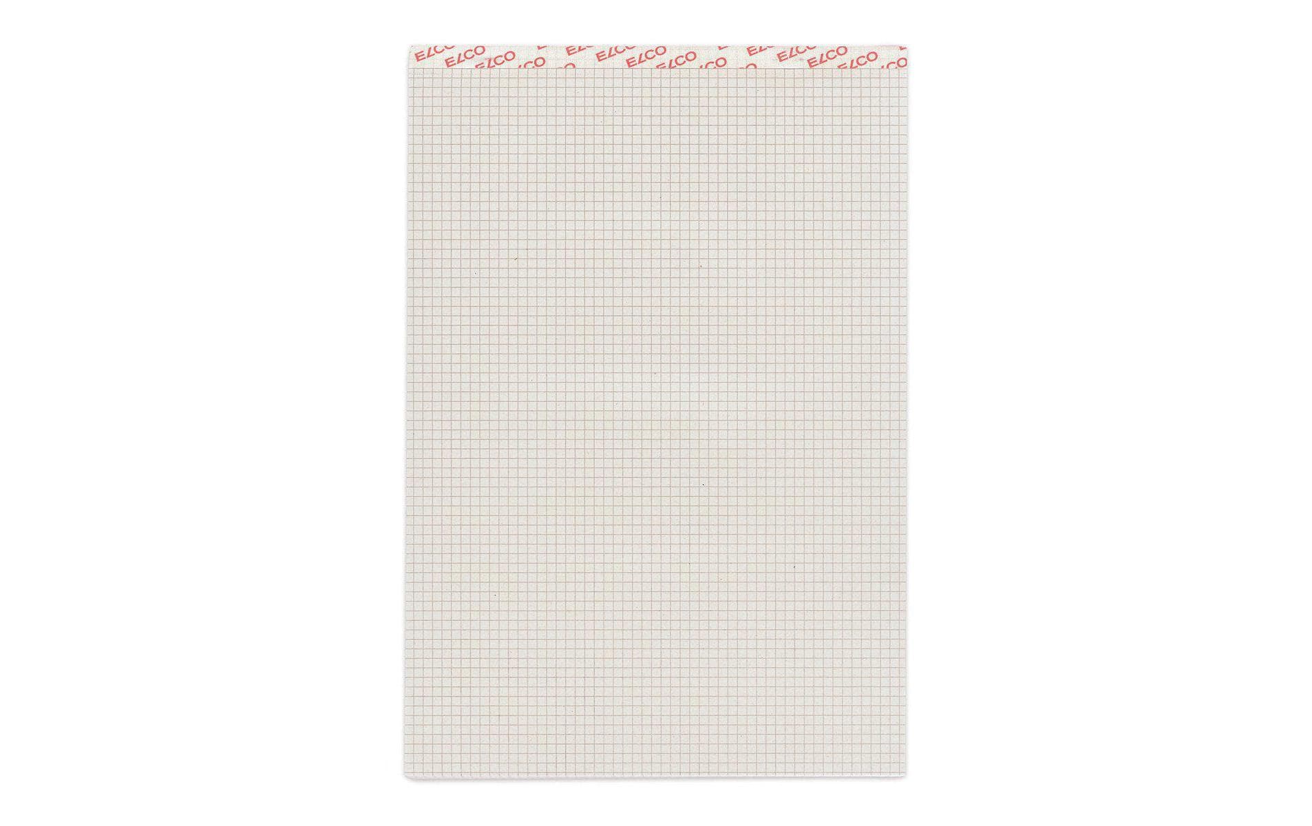 ELCO Notizblock A4 Recycling 4mm  Karriert, 5 Stück