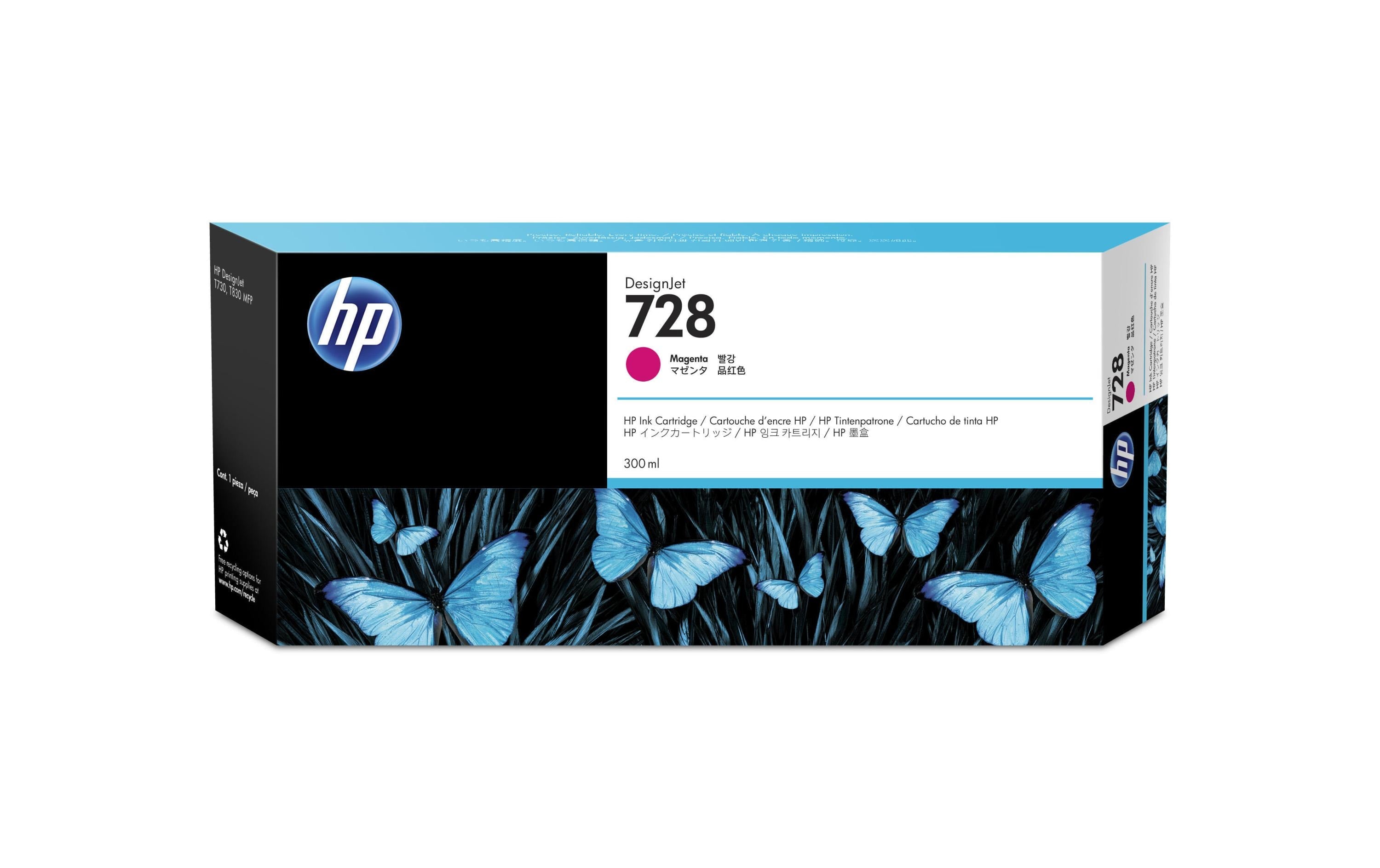 HP Tinte Nr. 728 (F9K16A) Magenta