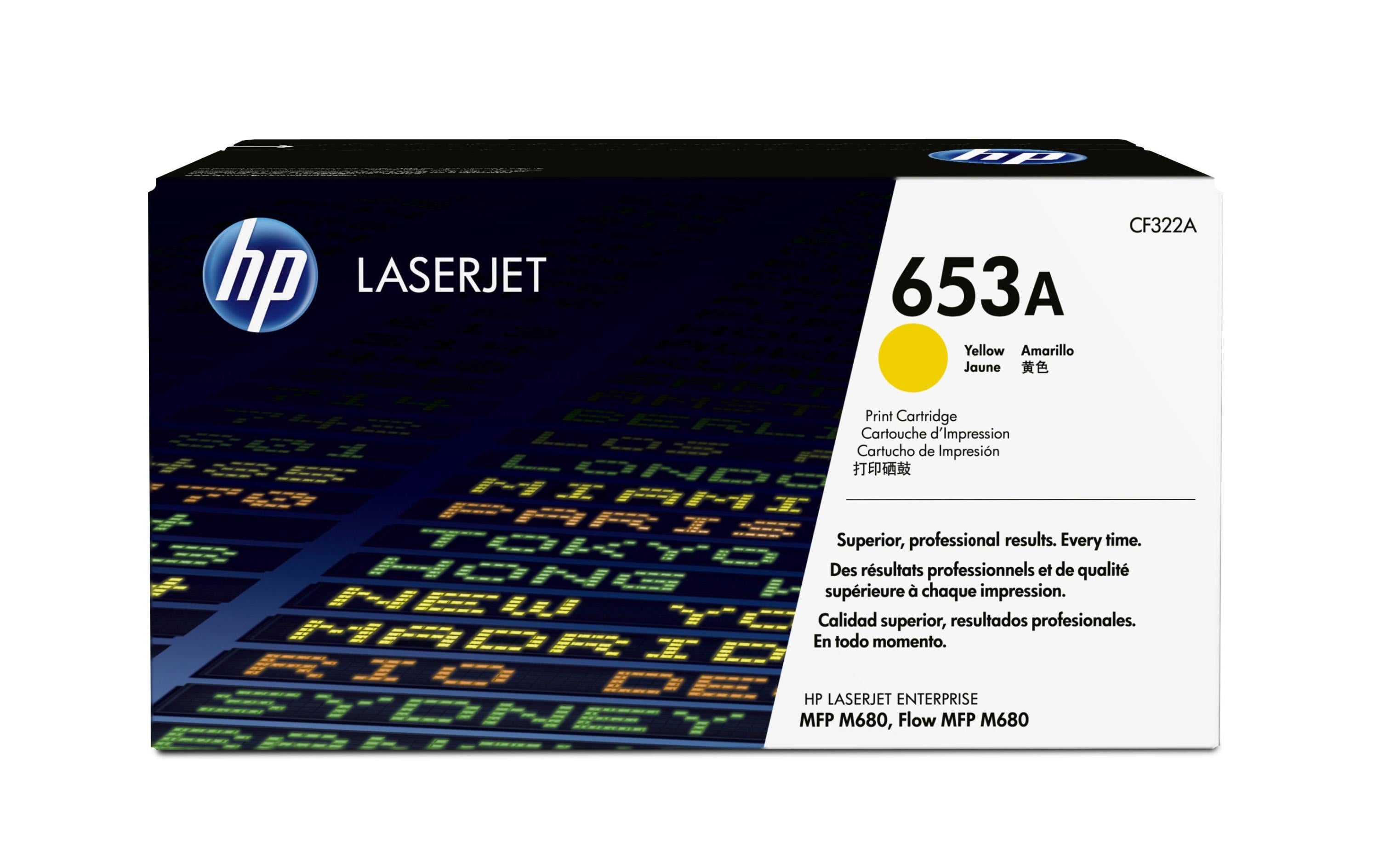HP Toner 653A (CF322A) Yellow