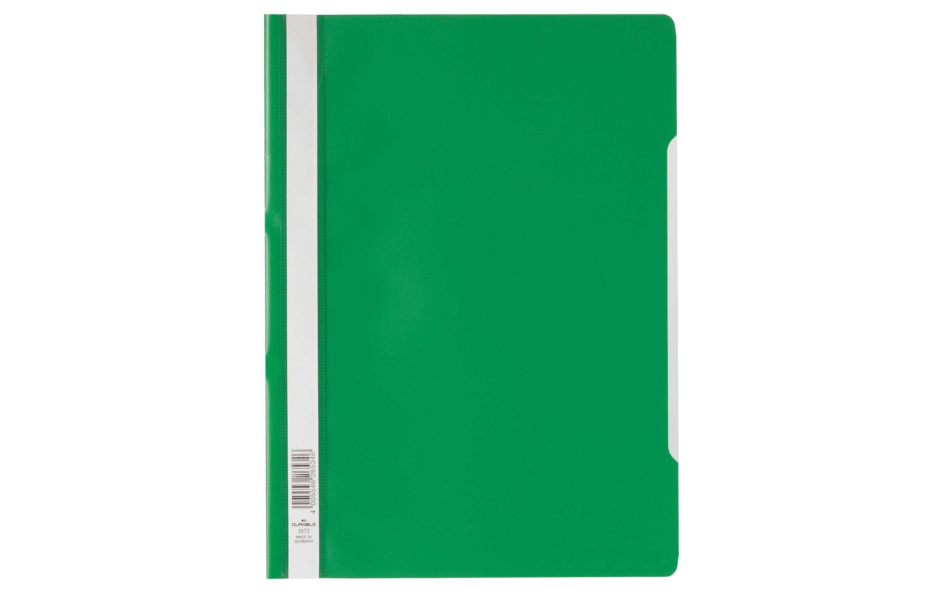 DURABLE Schnellhefter A4 Grün, 50 Stück