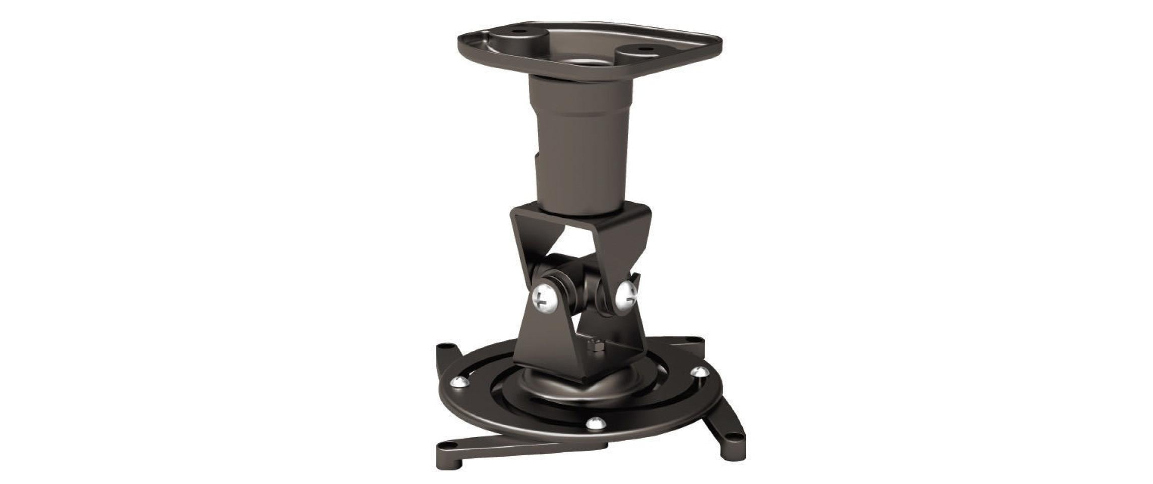 PureMounts Deckenhalterung Spider Plus Schwarz