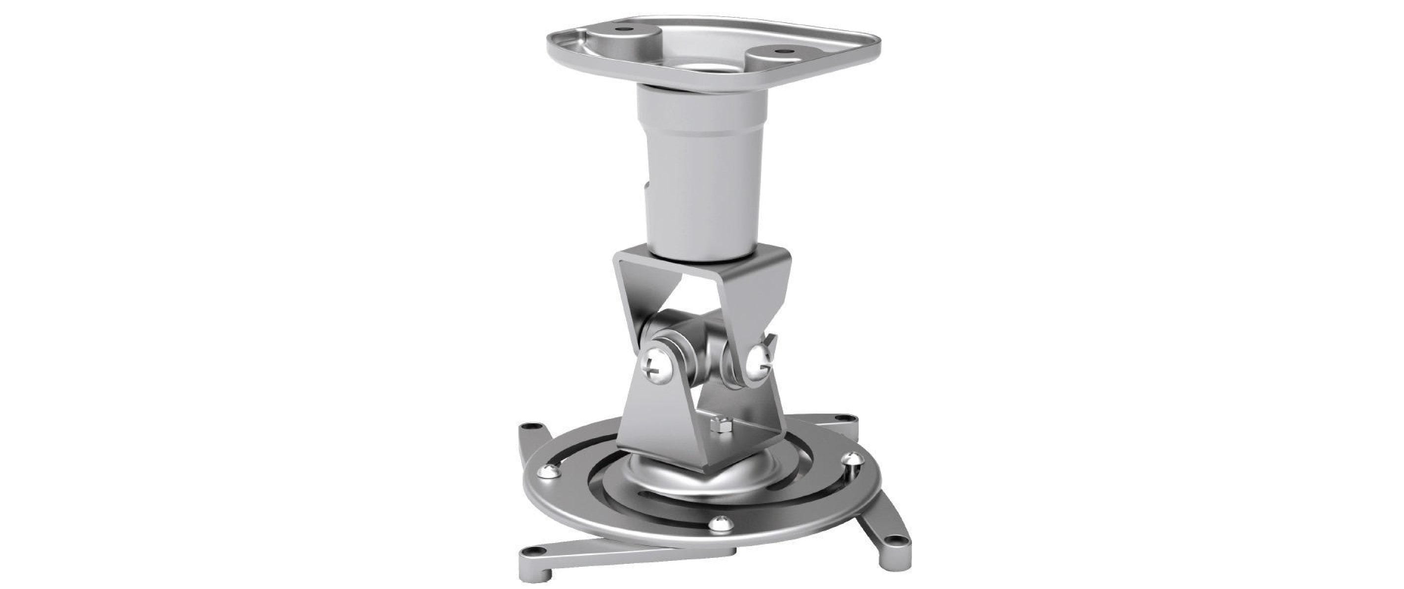 PureMounts Deckenhalterung Spider Plus Silber