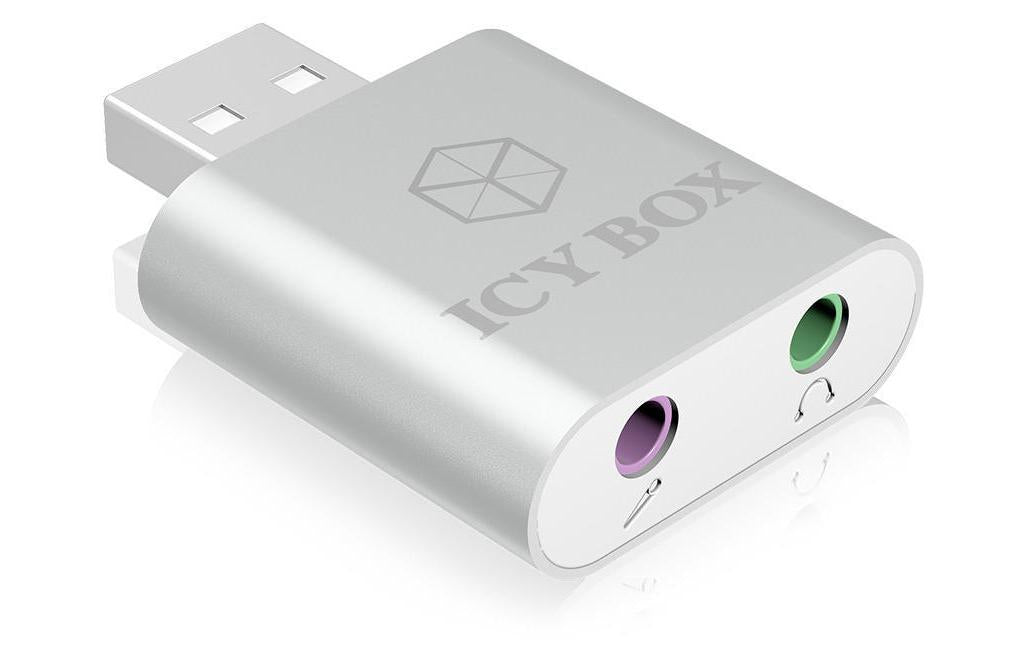 ICY BOX Soundkarte Adapter IB-AC527 USB 2.0