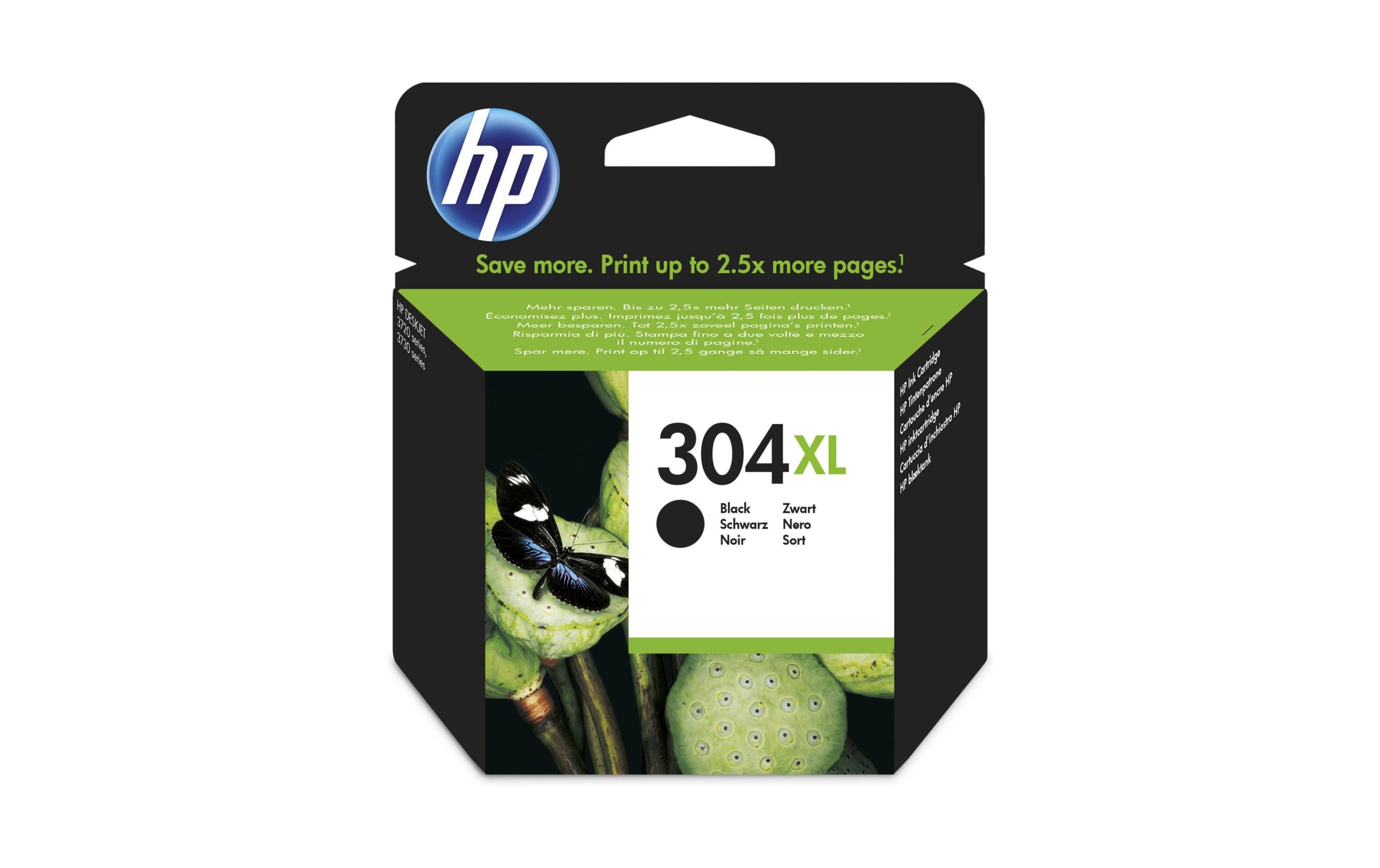 HP Tinte Nr. 304XL (N9K08AE) Black
