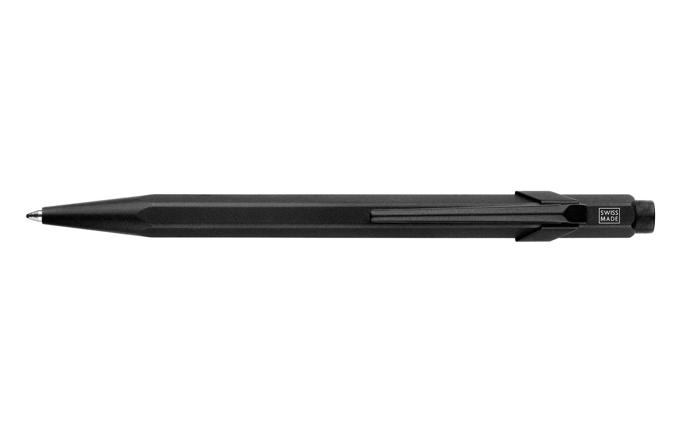 Caran d'Ache Kugelschreiber 849 Black Code Schwarz matt