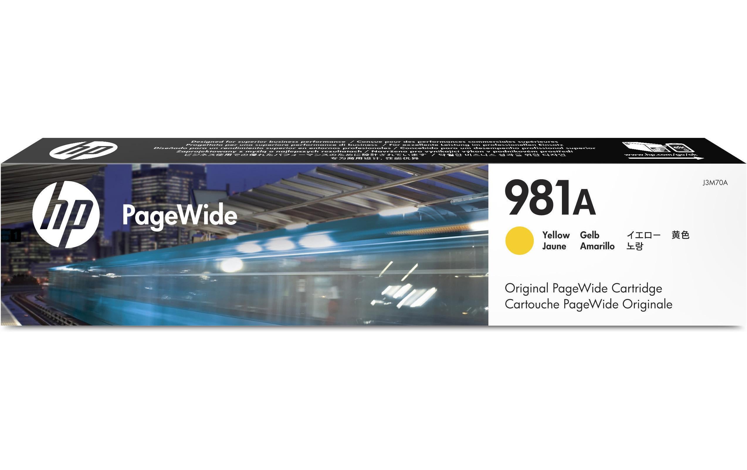 HP Tinte Nr. 981A (J3M70A) Yellow