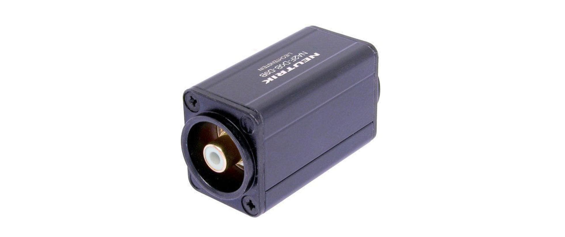 Neutrik Audio-Adapter NA2BBNC-D9B BNC - Cinch