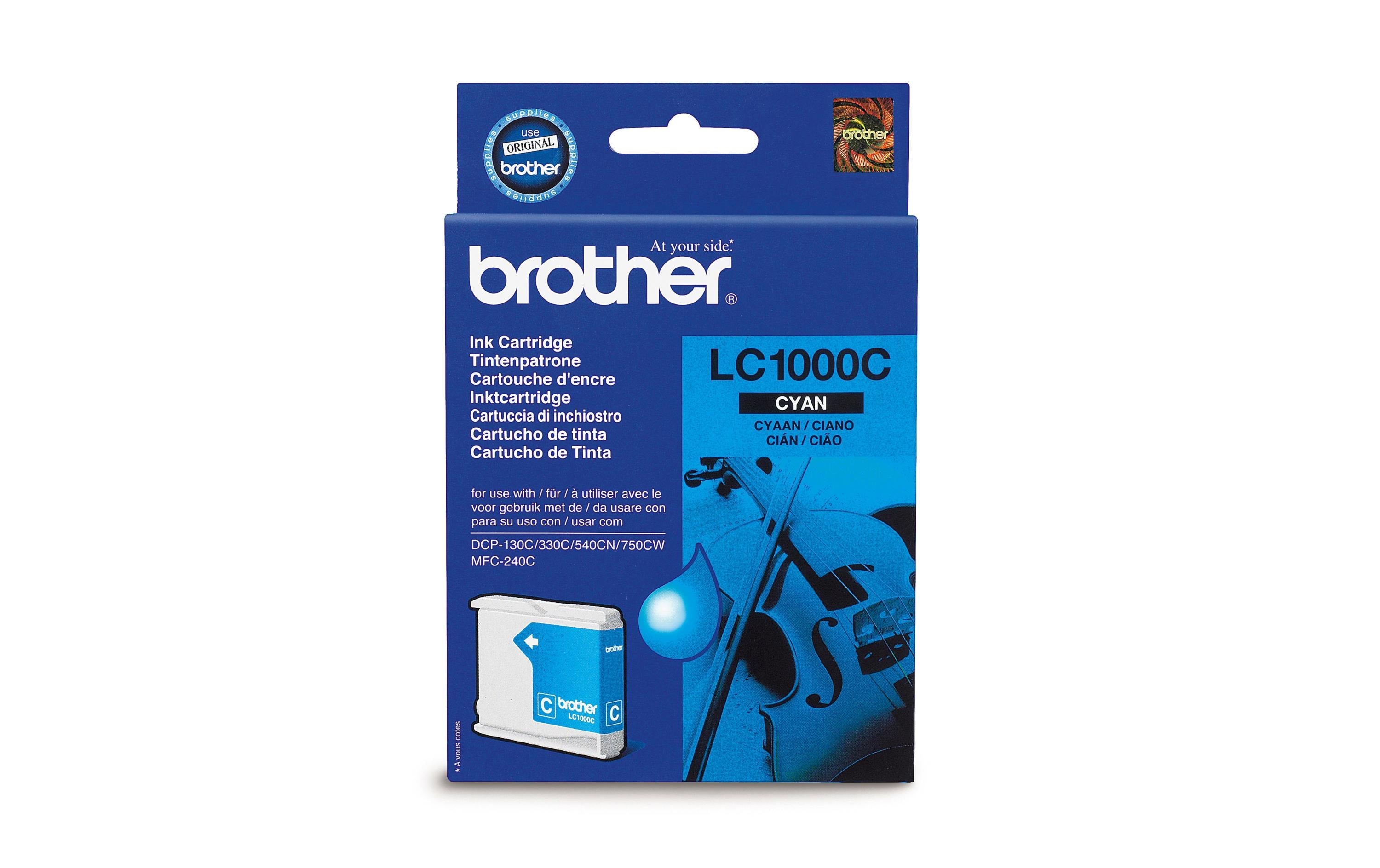 Brother Tinte LC-1000C Cyan
