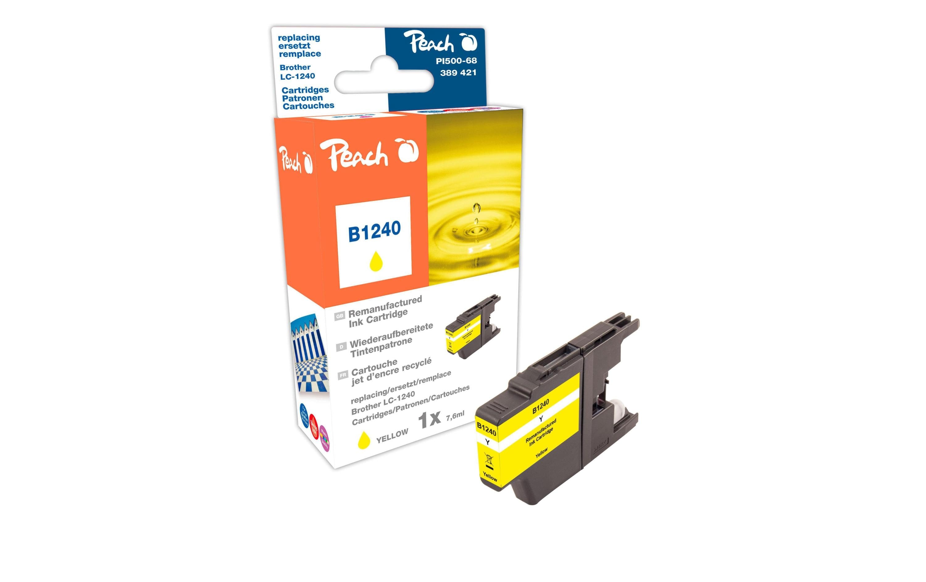 Peach Tinte Brother LC-1240Y Yellow