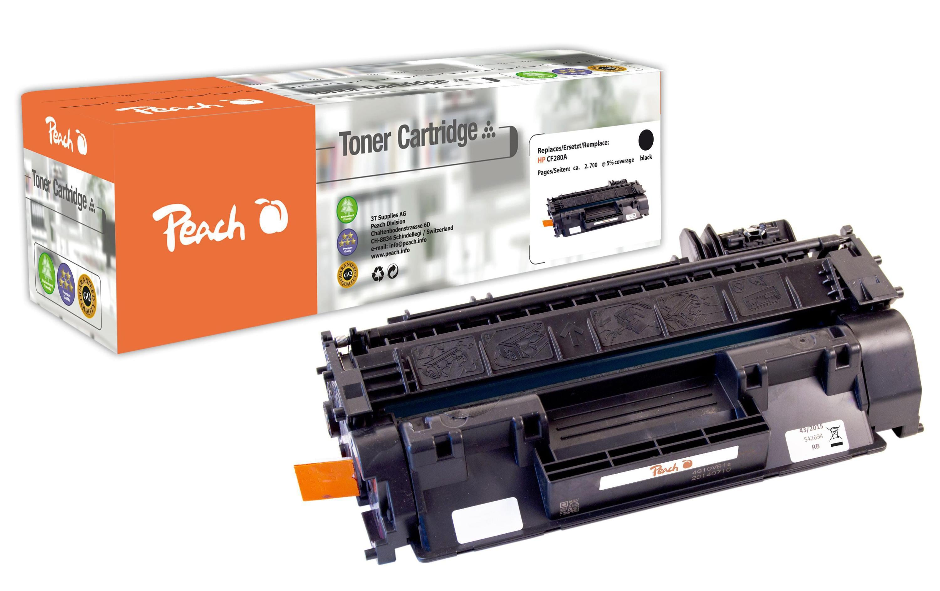 Peach Toner HP Nr. 80A (CF280A) Black