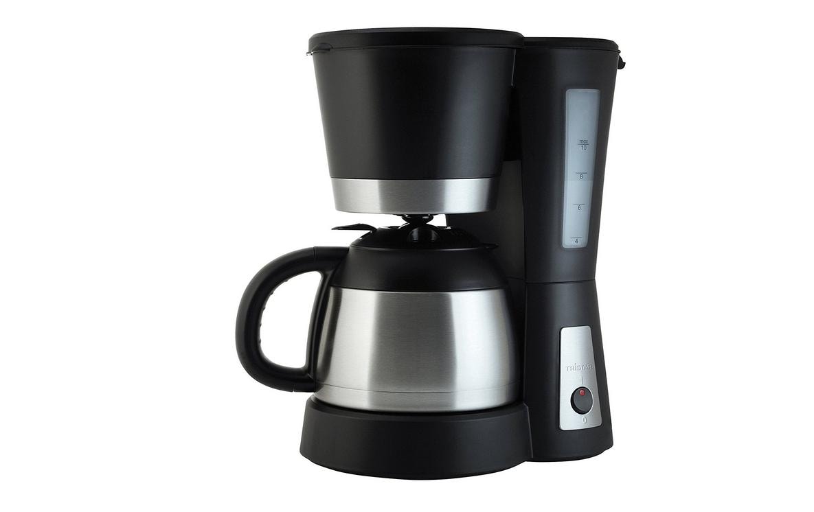 Tristar Filterkaffeemaschine CM-1234 Schwarz/Silber