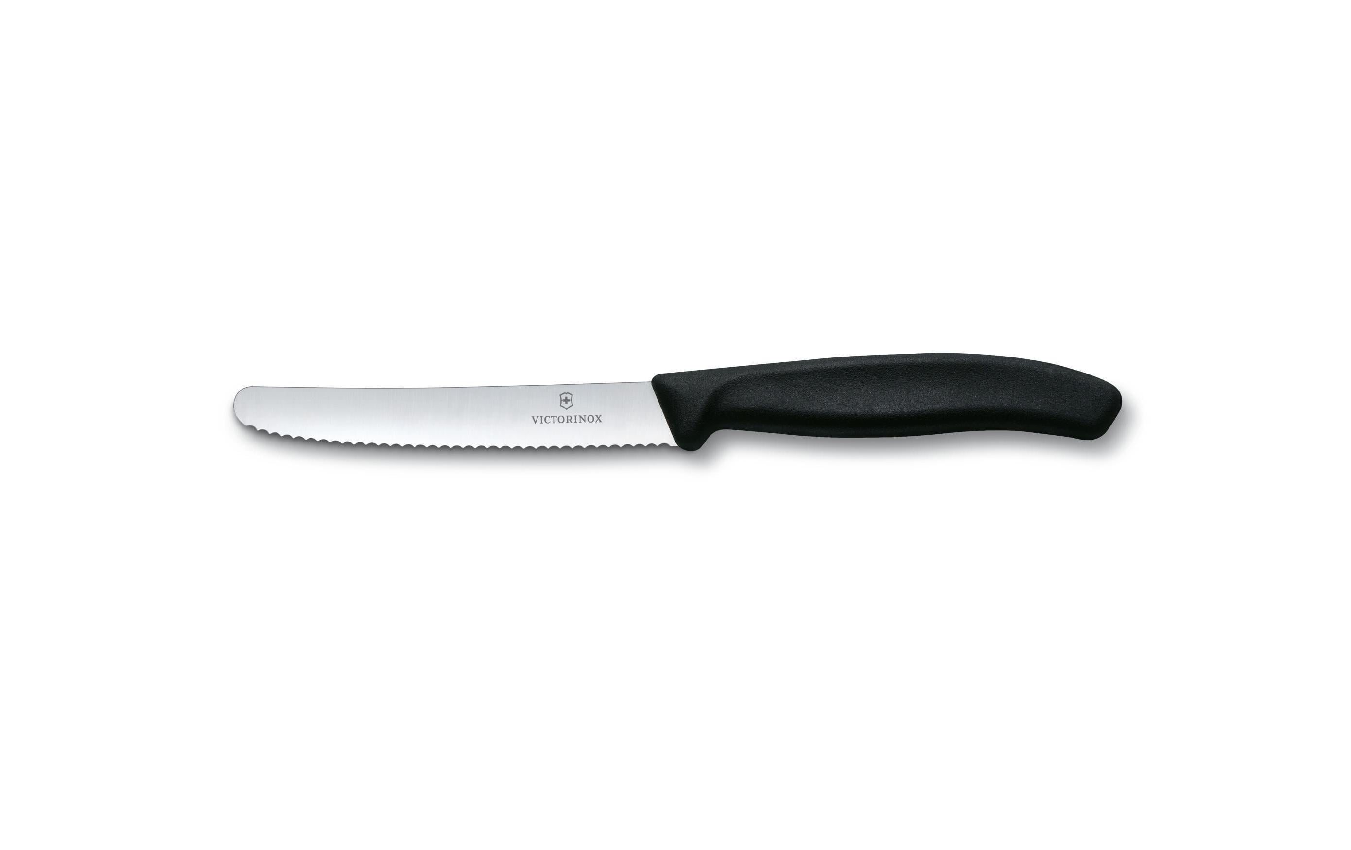 Victorinox Tafelmesser Swiss Classic 6 Stück, Schwarz