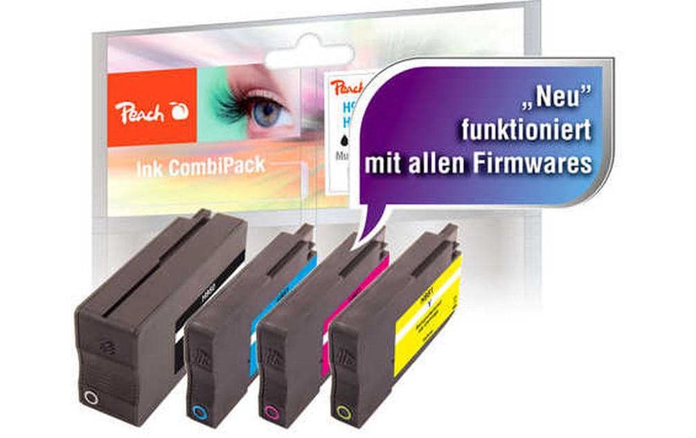 Peach Tintenset HP Nr. 950 / 951 BK, C, M, Y