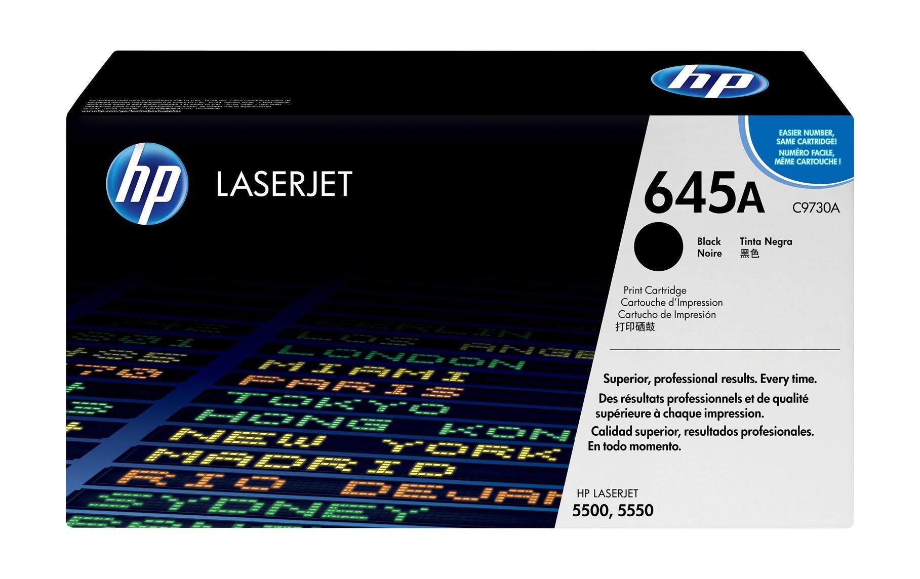 HP Toner Nr. 645A (C9730A) Black