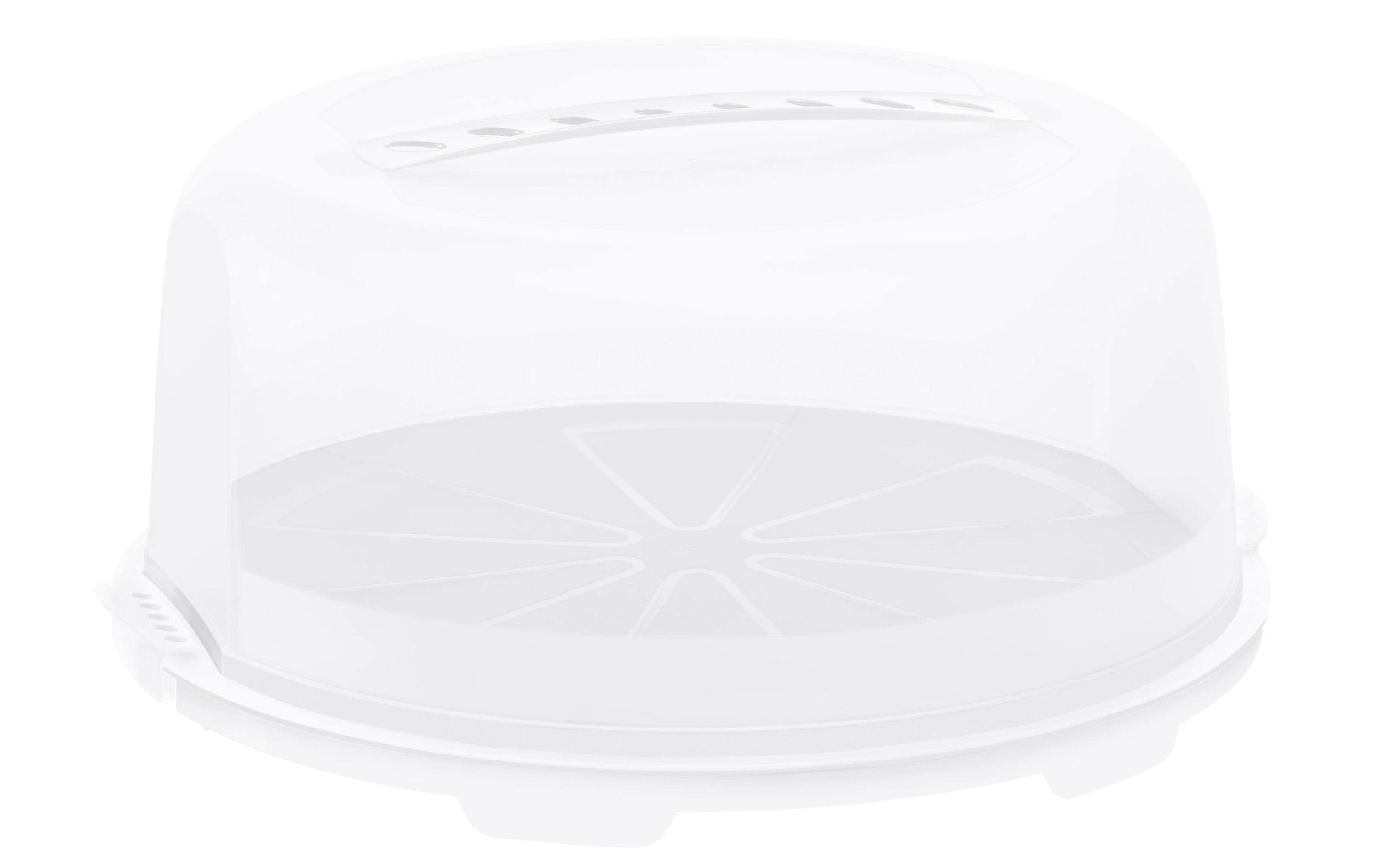 Rotho Tortenbutler Fresh hoch, Weiss