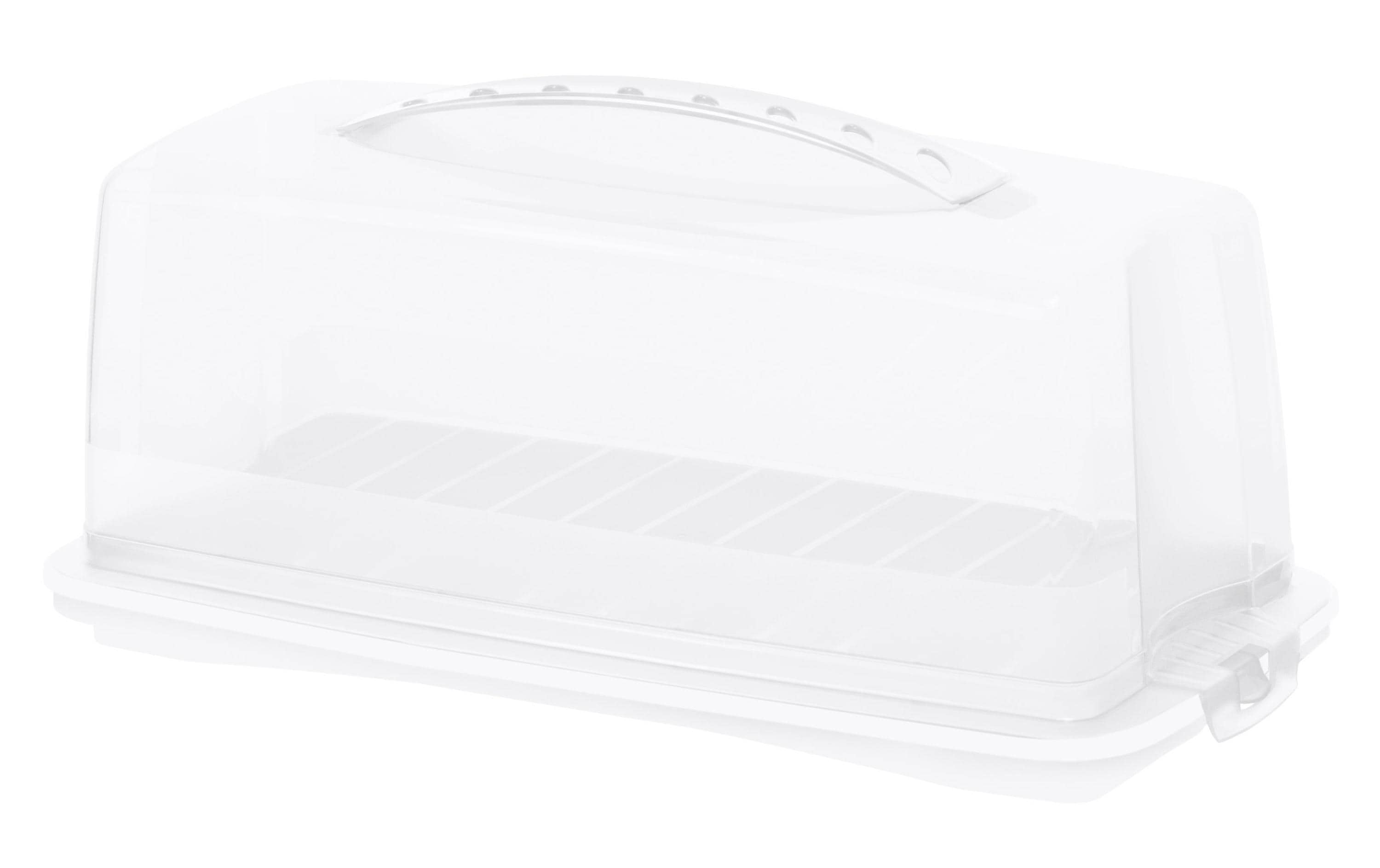 Rotho Cakebutler Fresh Transparent/Weiss