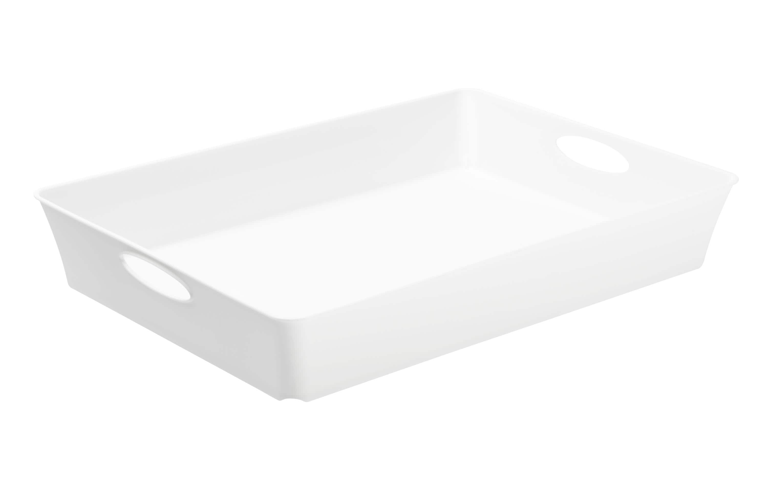 Rotho Aufbewahrungsbox Living Box C4 / 4.5 Liter Weiss