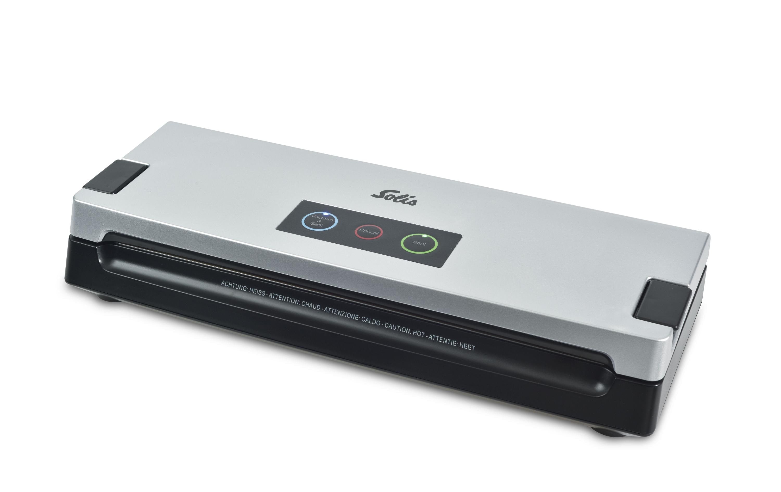 Solis Vakuumiergerät Smart Typ 557 Schwarz/Silber