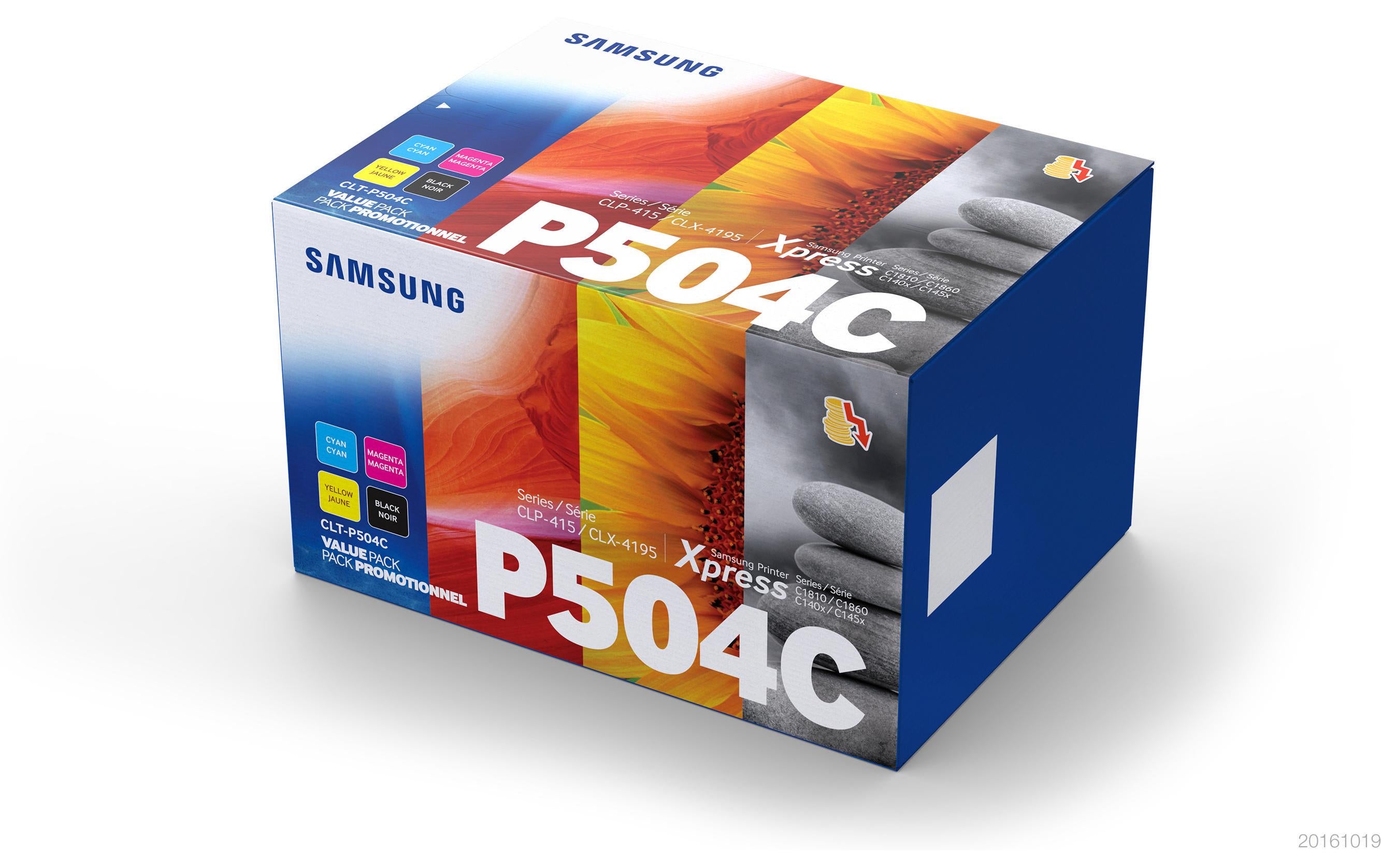 Samsung by HP Tonerset CLT-P504C / SU400A Black/Cyan/Magenta/Yellow