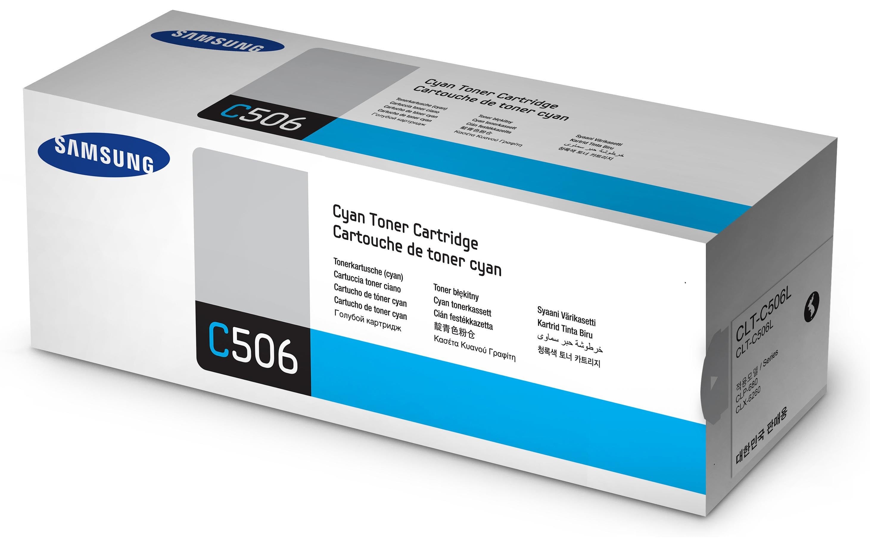Samsung by HP Toner CLT-C506L / SU038A Cyan