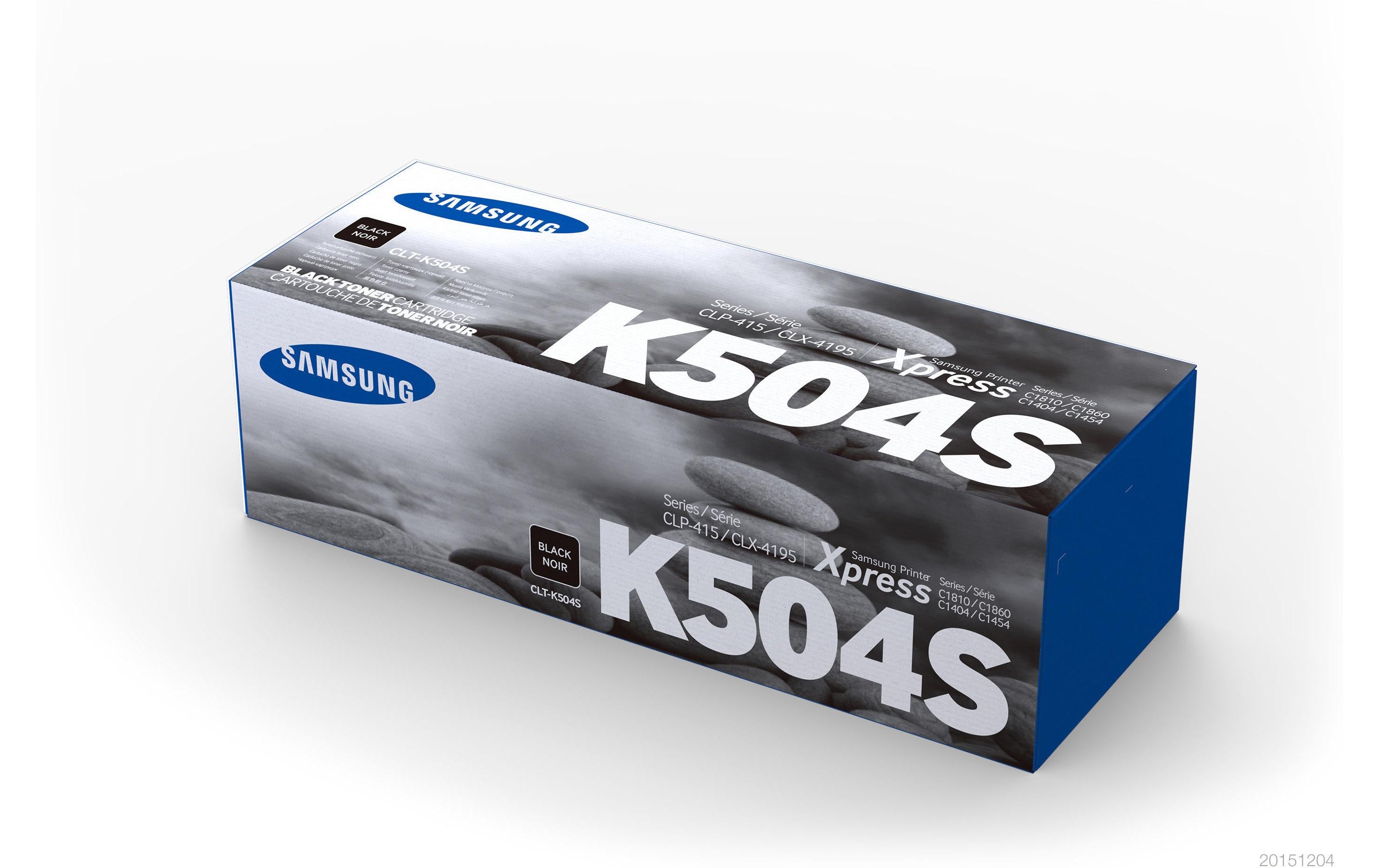 Samsung by HP Toner CLT-K504S / SU158A Black