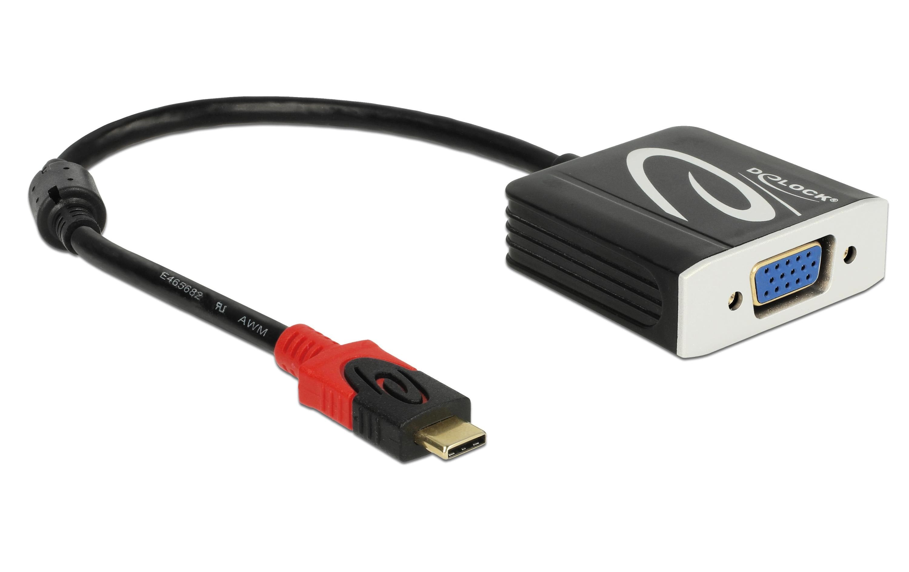 Delock Adapter Full HD USB Type-C - VGA