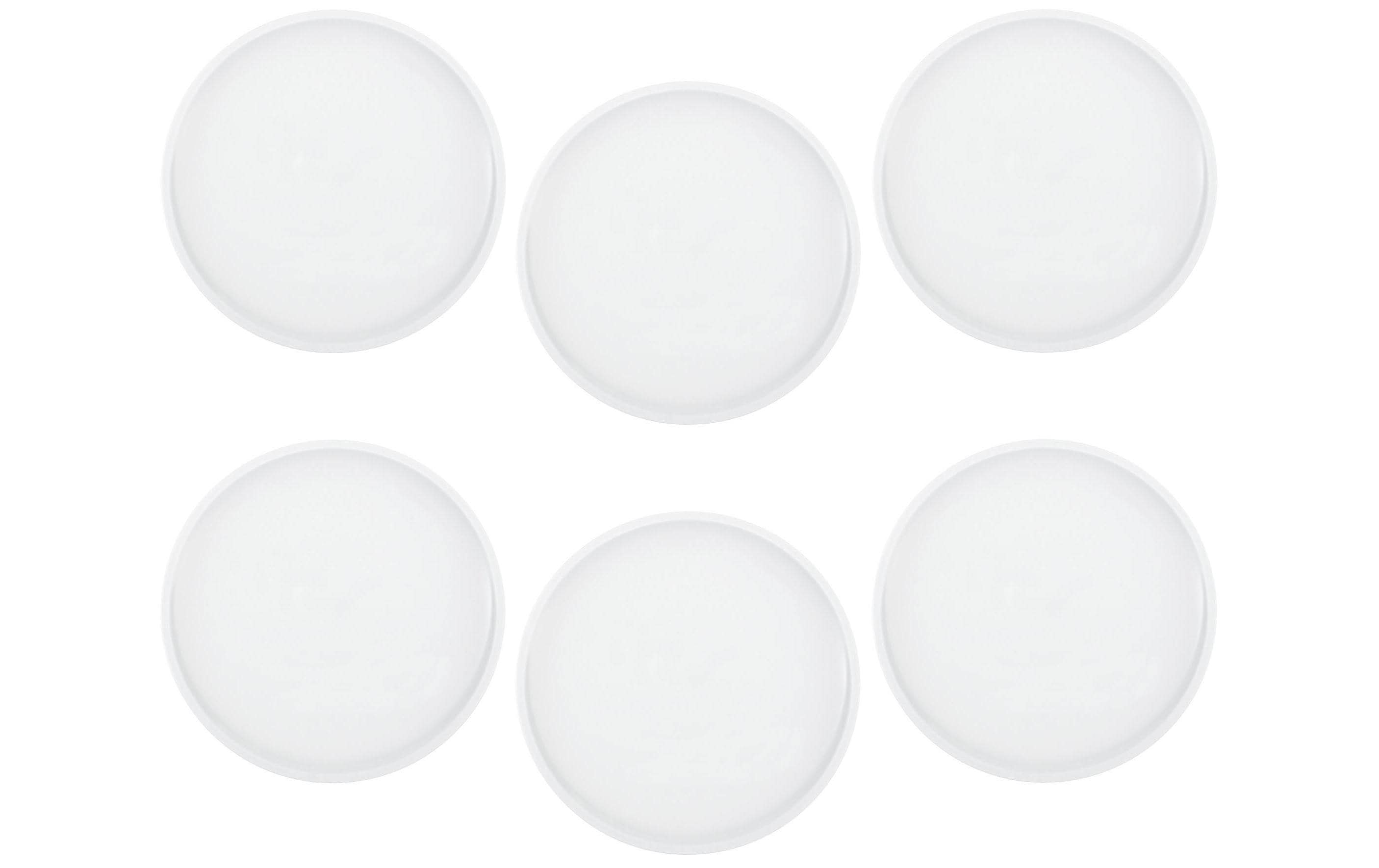 Villeroy & Boch Speiseteller Artesano Ø 27 cm, 6 Stück, Weiss