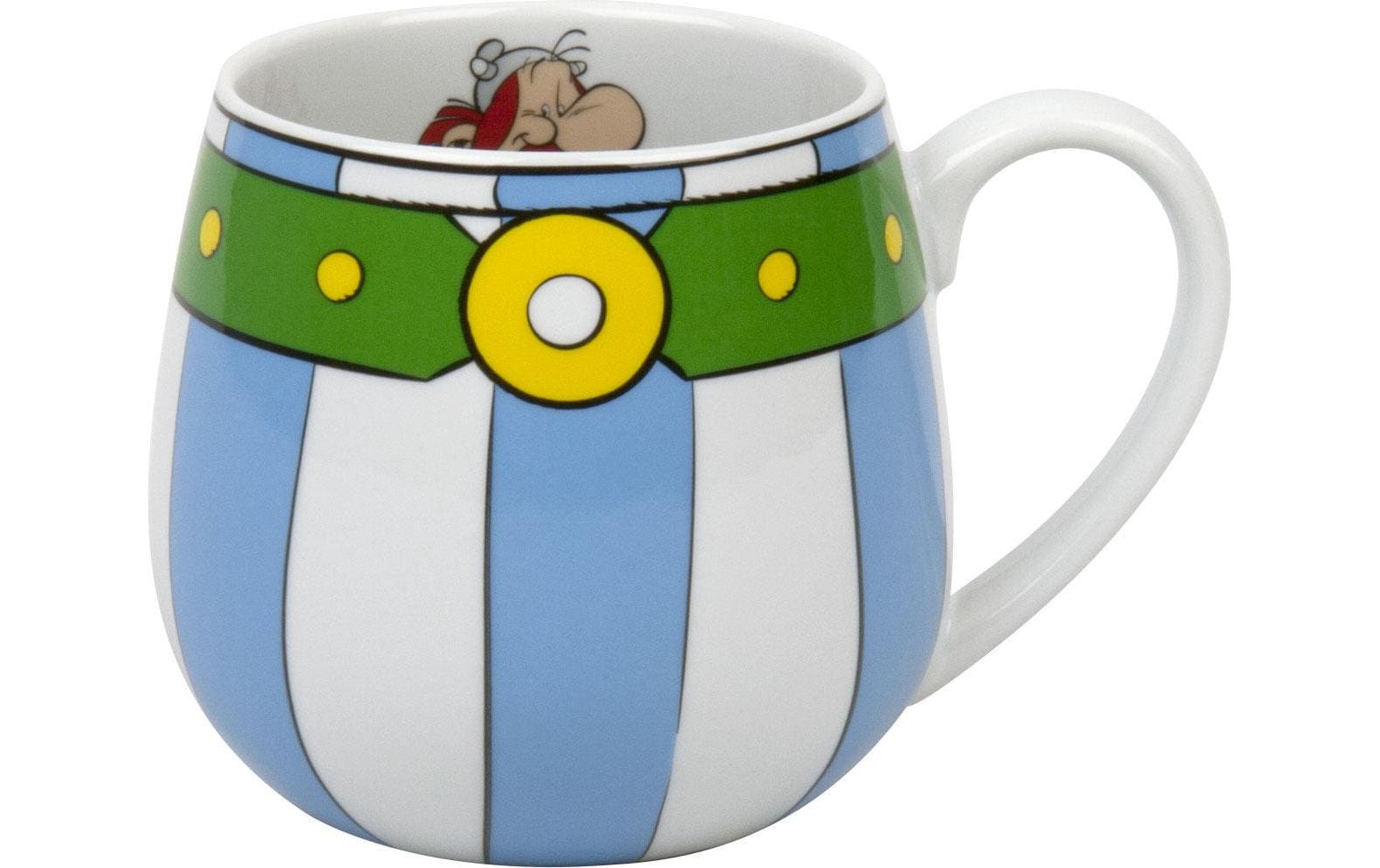 Könitz Kaffeetasse Obelix The Mens Belt 420 ml, 1 Stück, Mehrfarbig