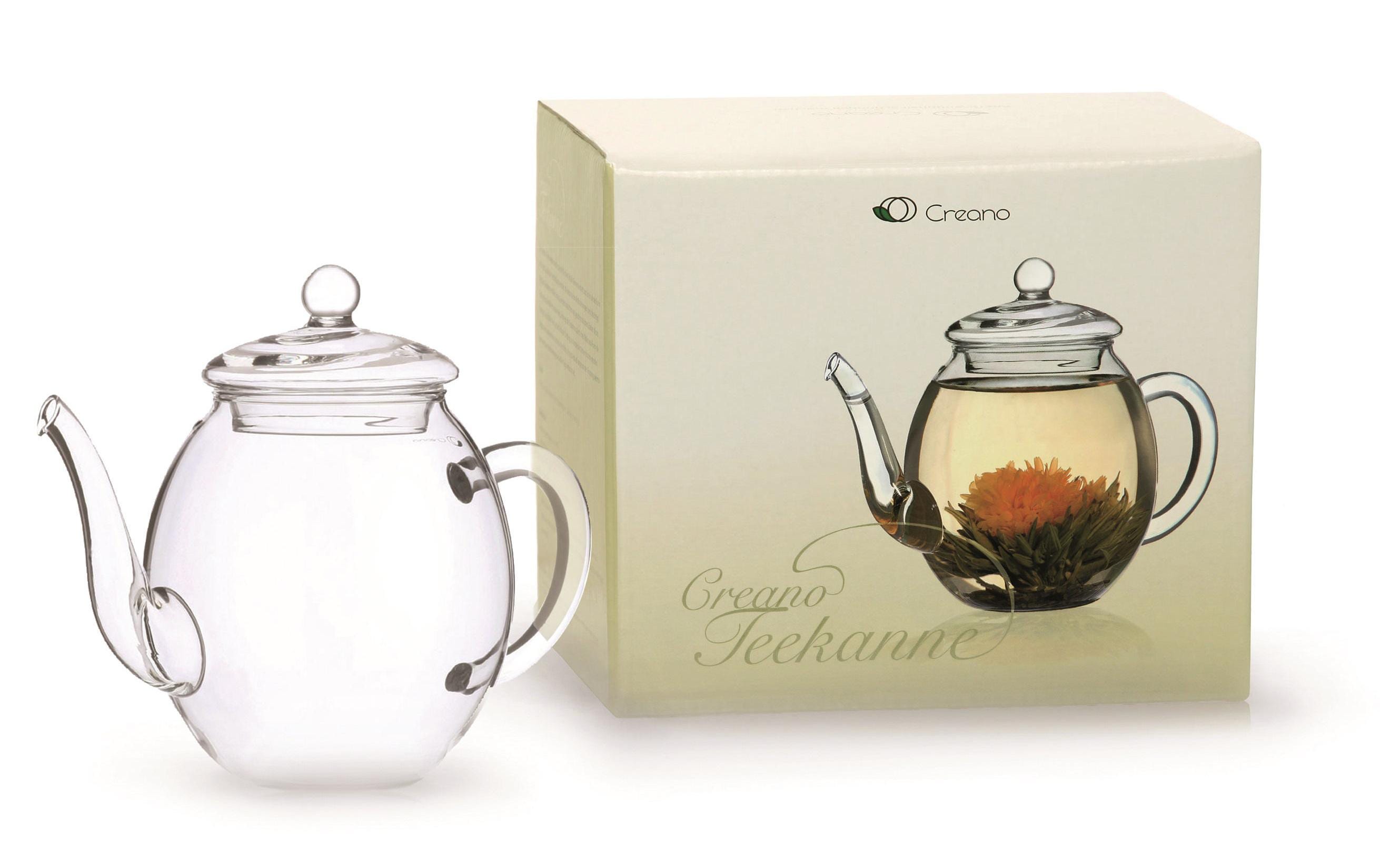 Creano Teekanne 0.5 l, Transparent