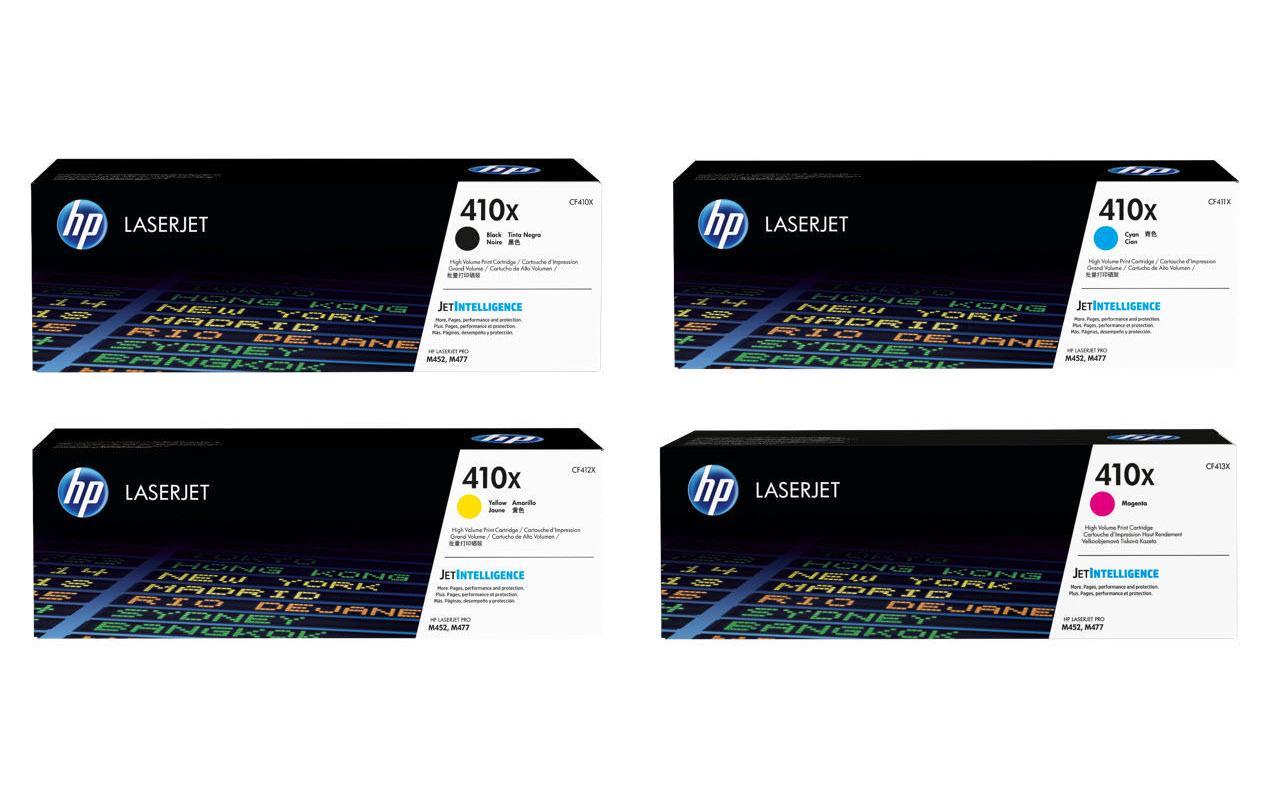 HP Rainbow Kit Nr. 410X (CF410X-CF413X) BL/C/M/Y