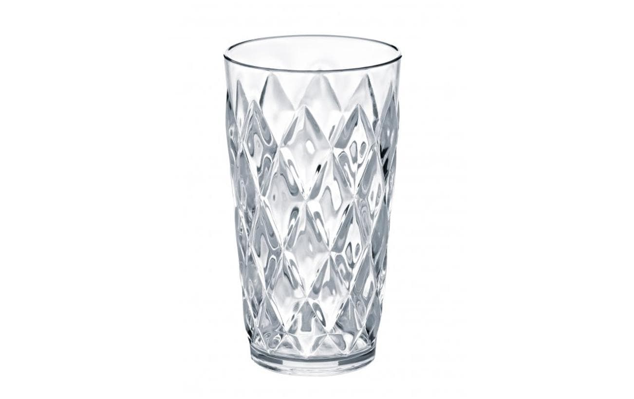Koziol Trinkbecher Crystal L 450 ml, 1 Stück, Transparent