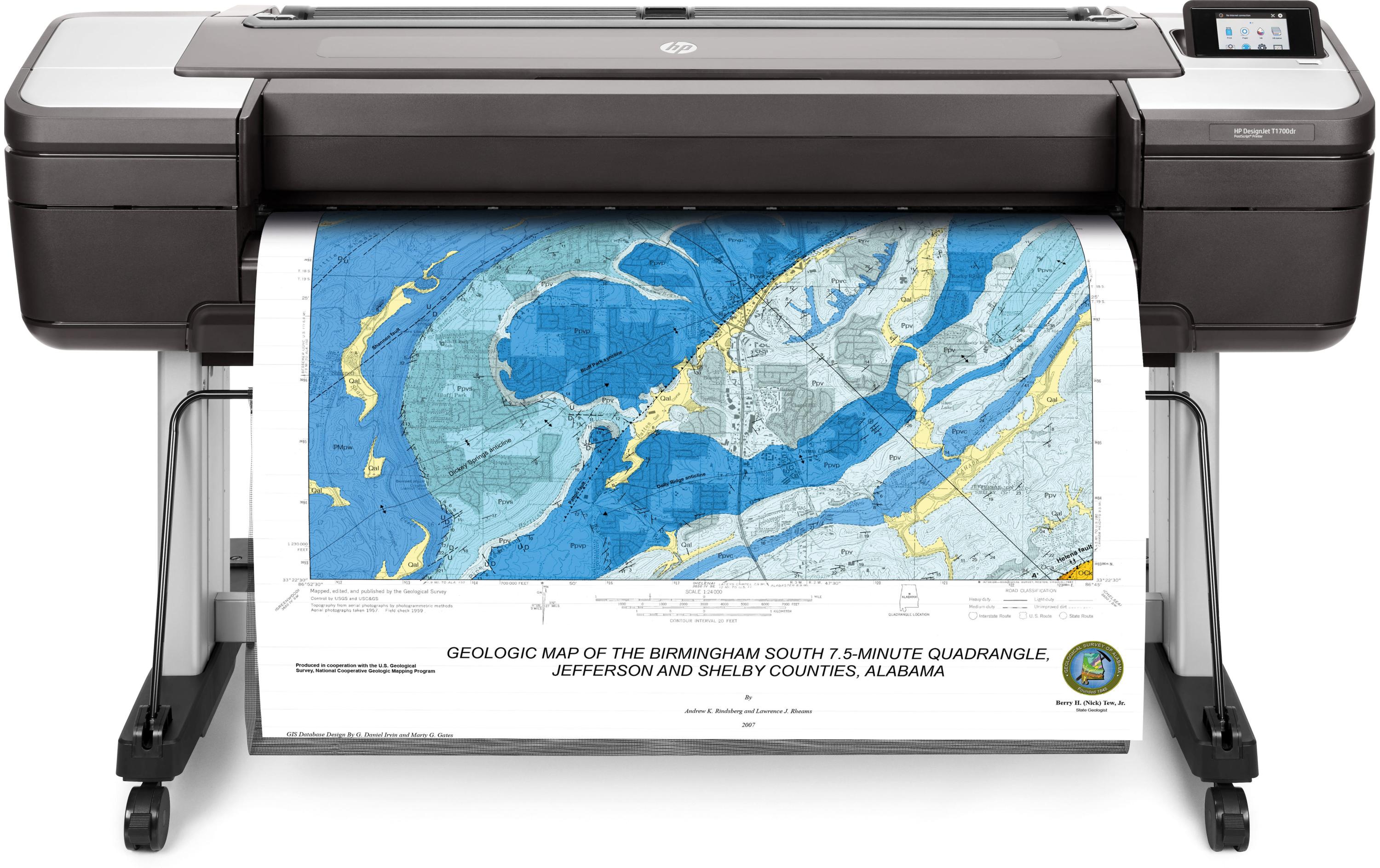 HP Drucker DesignJet T1700DR - 44