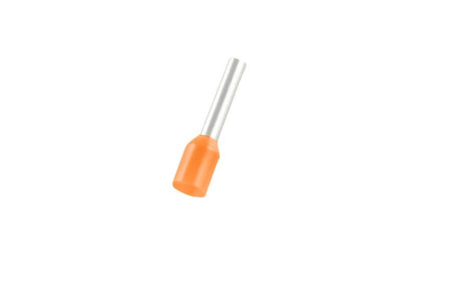Weidmüller Aderendhülsen H0.5/14 BD Orange, 500 Stück