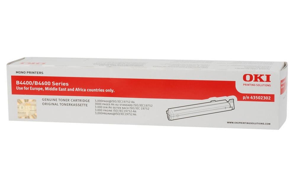 OKI Toner B4400 / 4600 Black